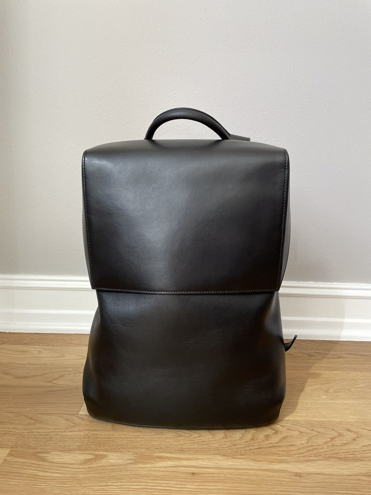 Balenciaga Phileas Leather Backpack Grailed