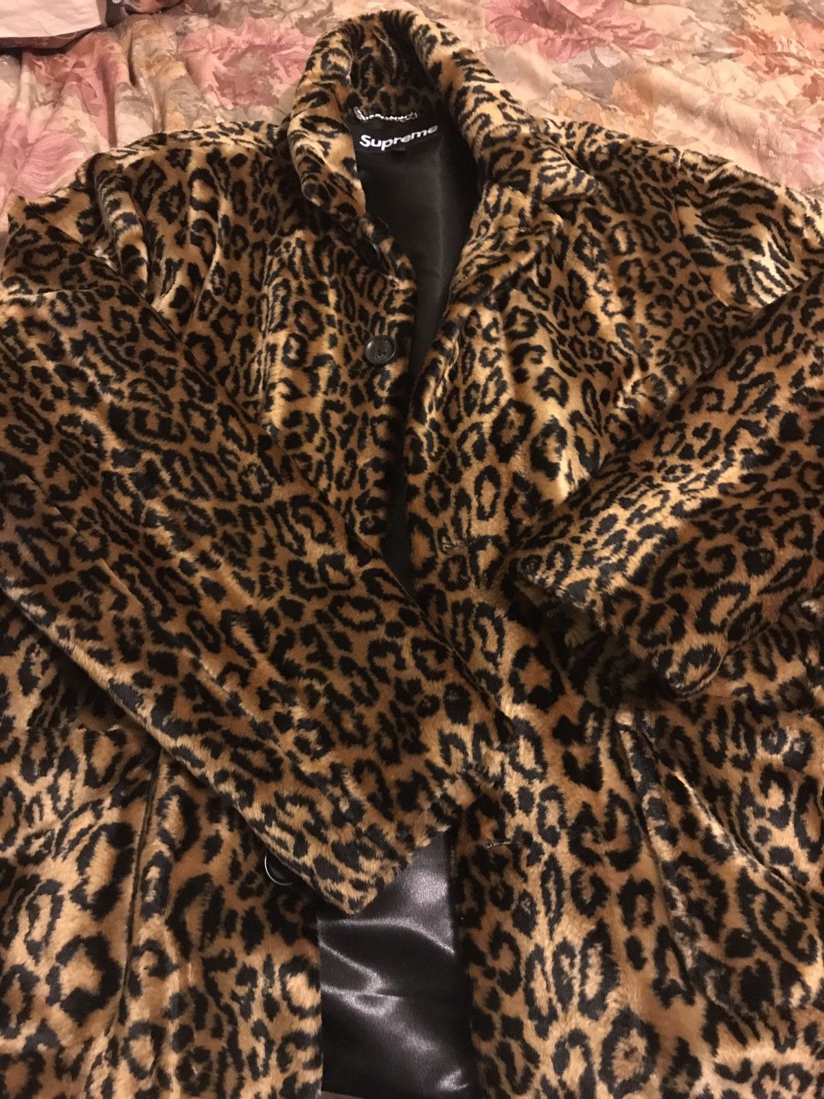 Supreme Supreme Faux Fur Coat Leopard | Grailed