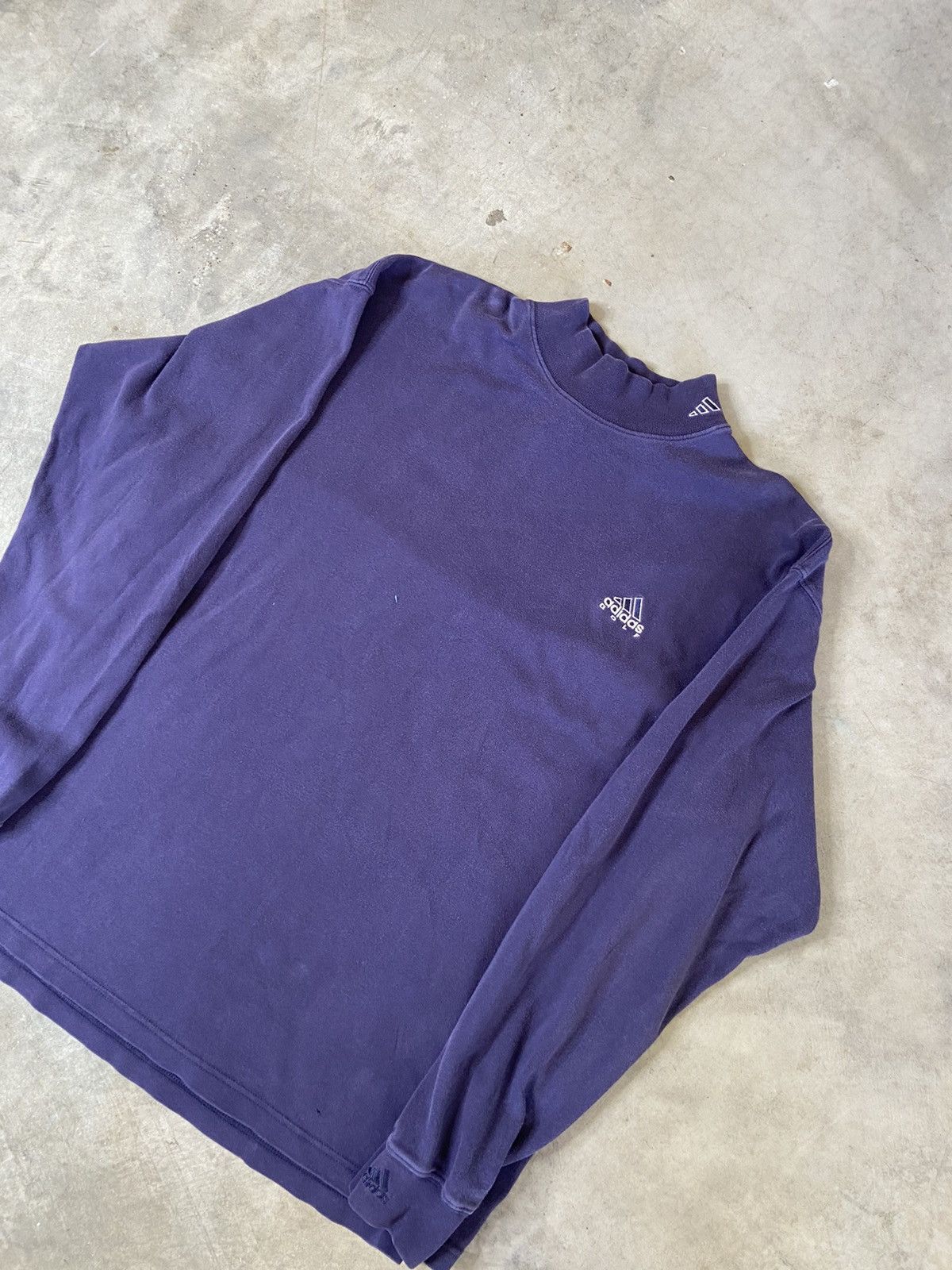 Adidas Vintage Adidas Equipment Style Mock Neck XL 90’s Size US XL / EU 56 / 4 - 1 Thumbnail