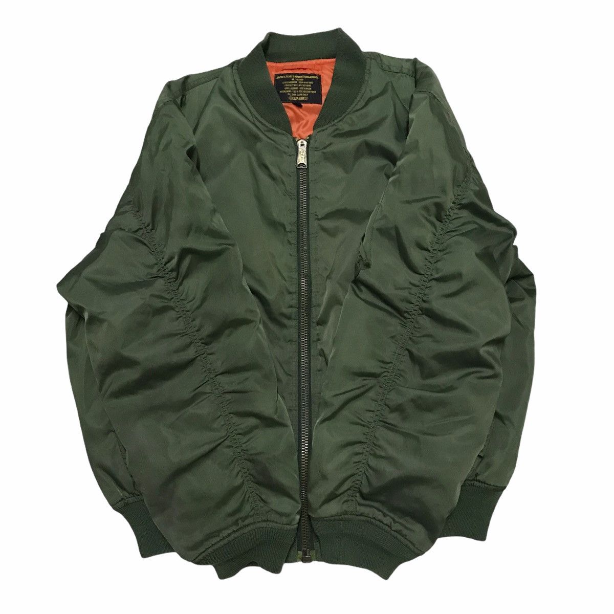 Japanese Brand Vintage Talon Zipper Bomber flight jacket Size US L / EU 52-54 / 3 - 1 Thumbnail