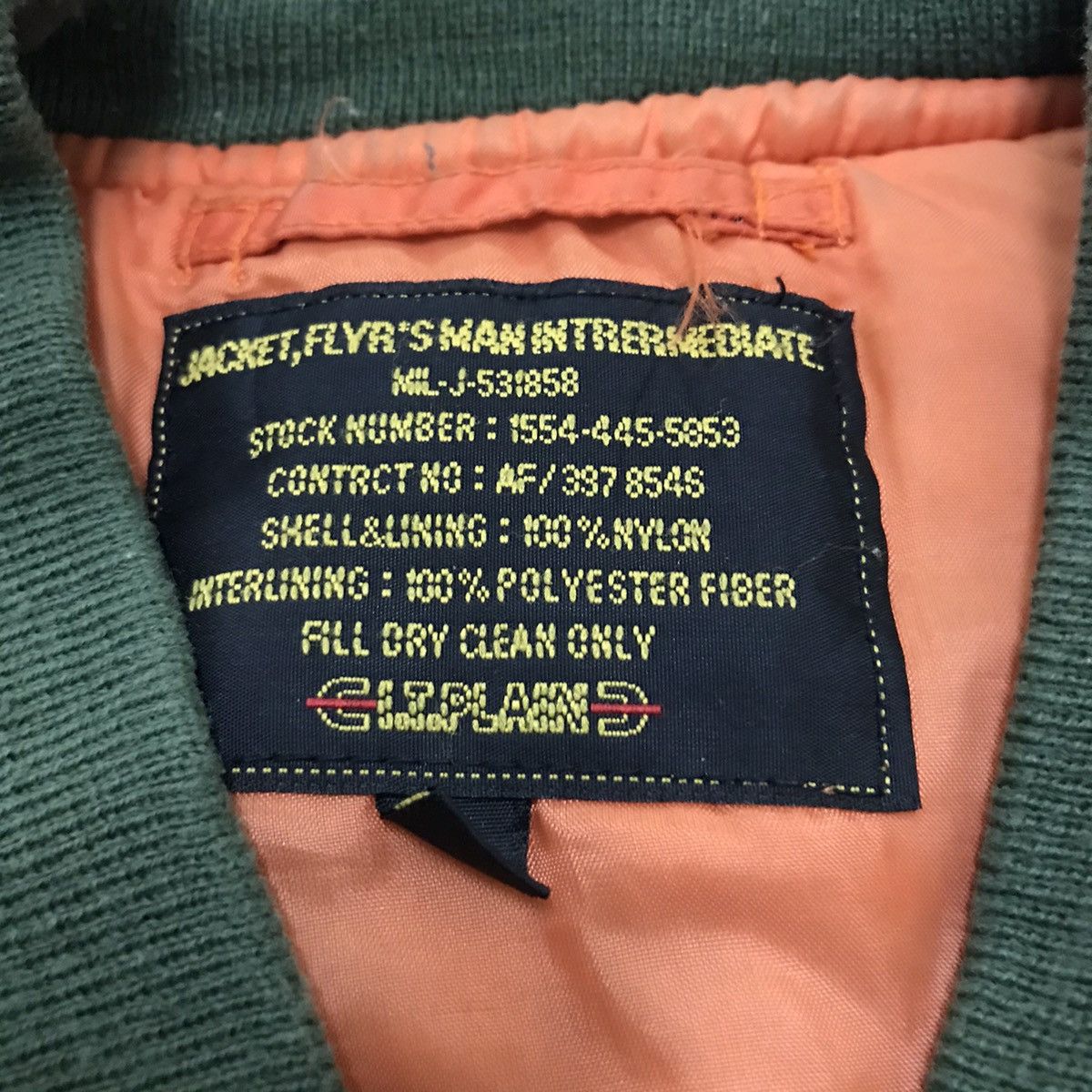 Japanese Brand Vintage Talon Zipper Bomber flight jacket Size US L / EU 52-54 / 3 - 9 Thumbnail