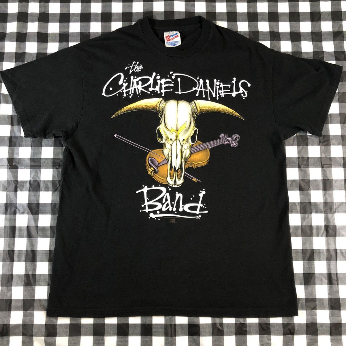 Band Tees × Hanes × Vintage Charlie Daniels Band Tour 1994 Winterland Vintage Music Tee Size US XL / EU 56 / 4 - 1 Thumbnail