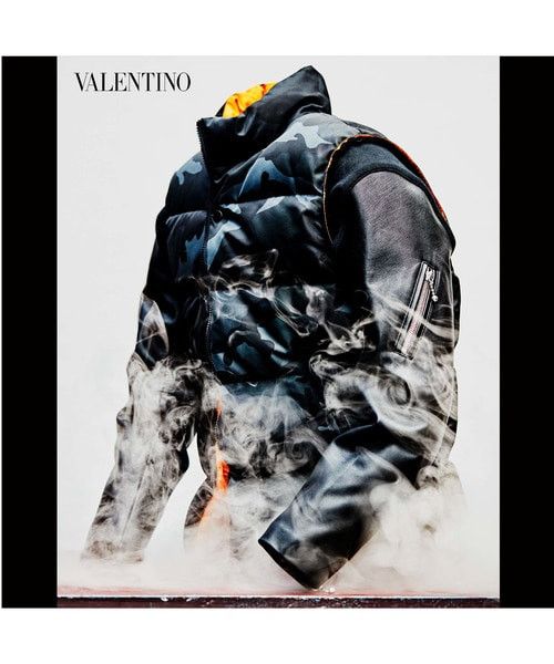 Undercover × Valentino Valentino × UNDERCOVER Leather sleeve down jacket Size US L / EU 52-54 / 3 - 1 Thumbnail
