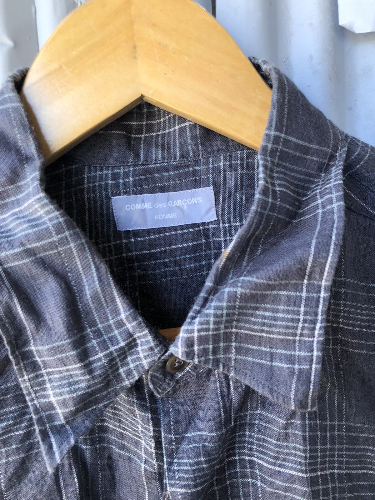 Vintage Comme Des Garçons Shirt Rare - Shirts Button Ups