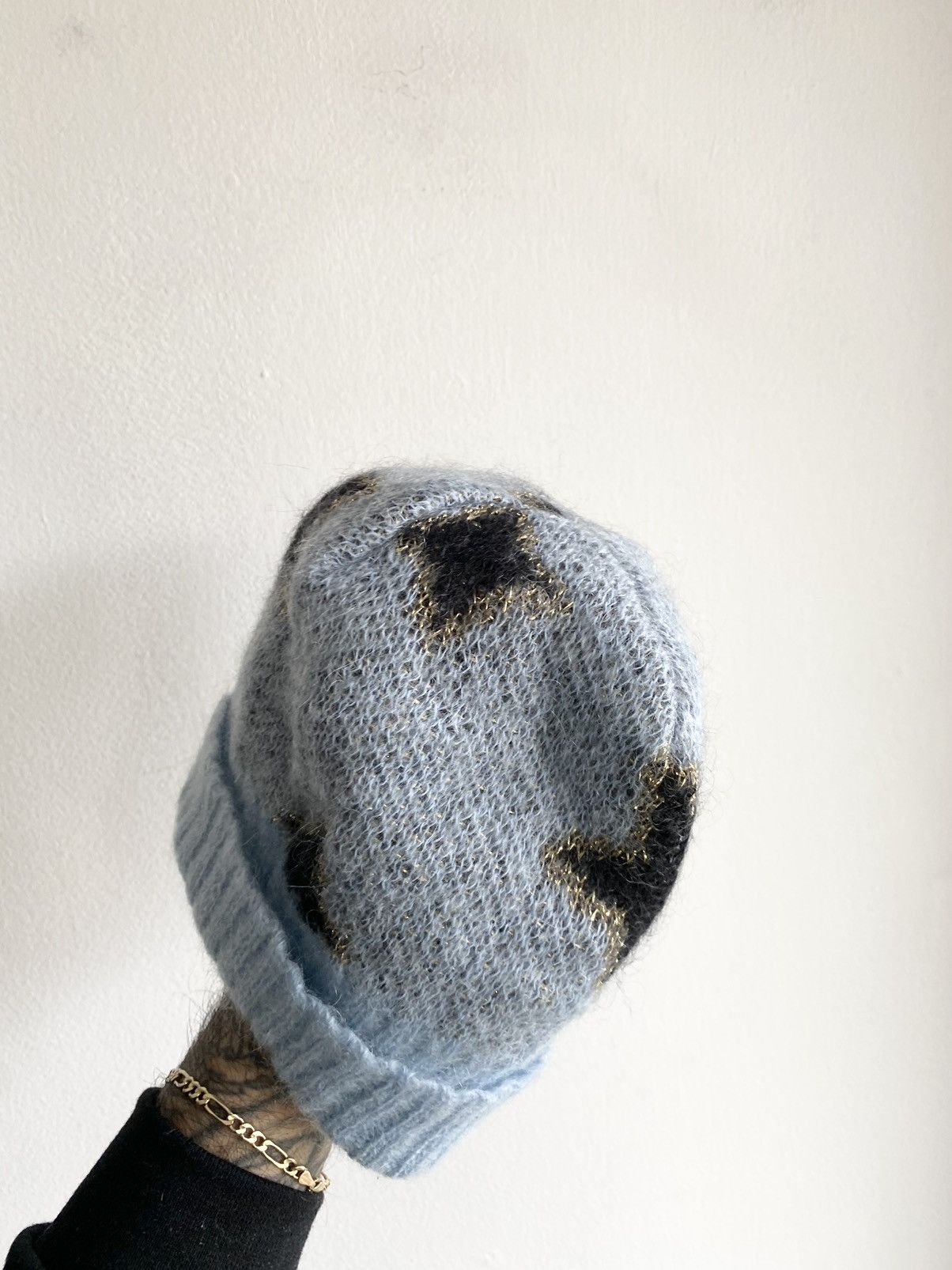 Hedi Slimane × Saint Laurent Paris SLP FW13 STAR Beanie Hat *RARE* Size ONE SIZE - 3 Thumbnail