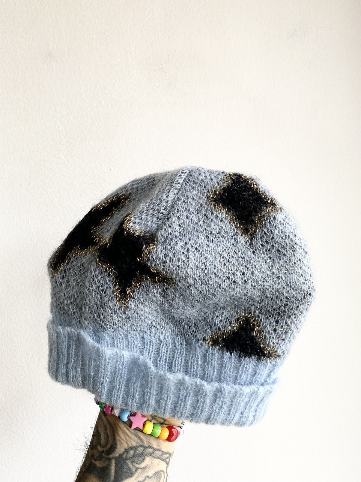 Hedi Slimane × Saint Laurent Paris SLP FW13 STAR Beanie Hat *RARE