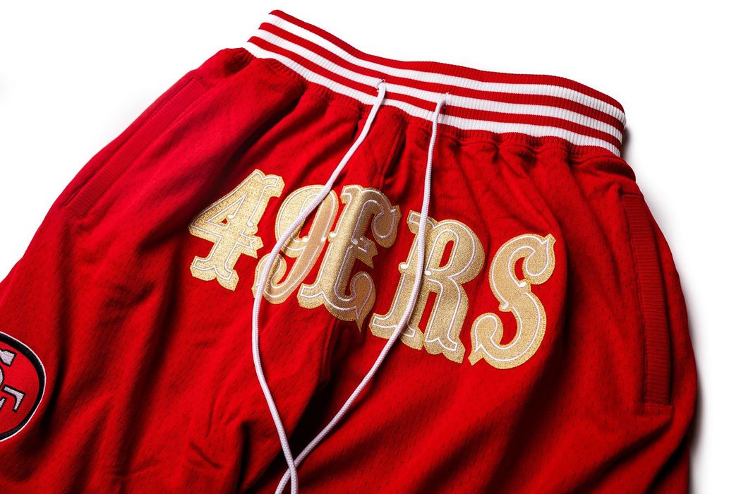 Just Don x Mitchell & Ness San Francisco 49ers Shorts L