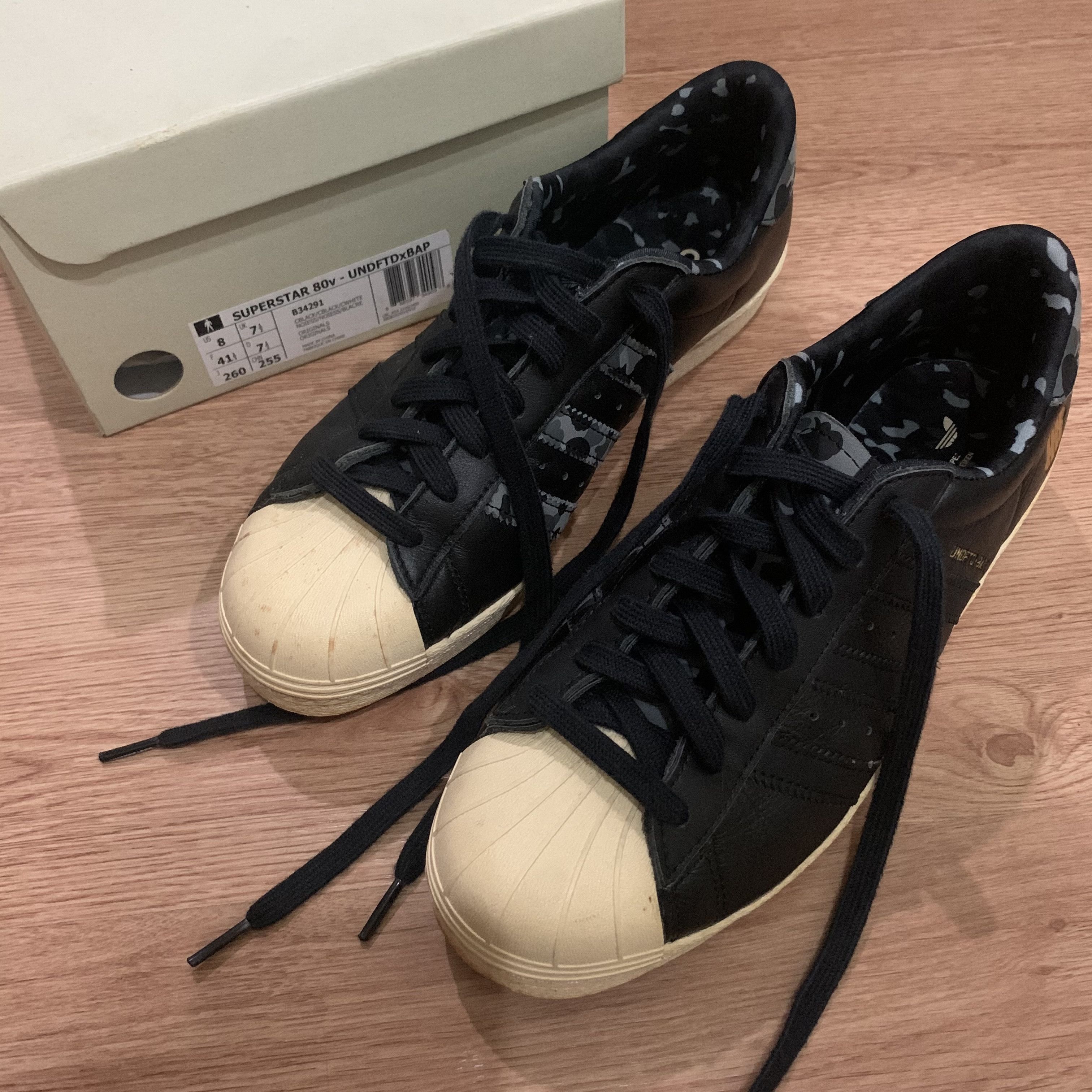 Adidas x Bape x Undefeated Superstar