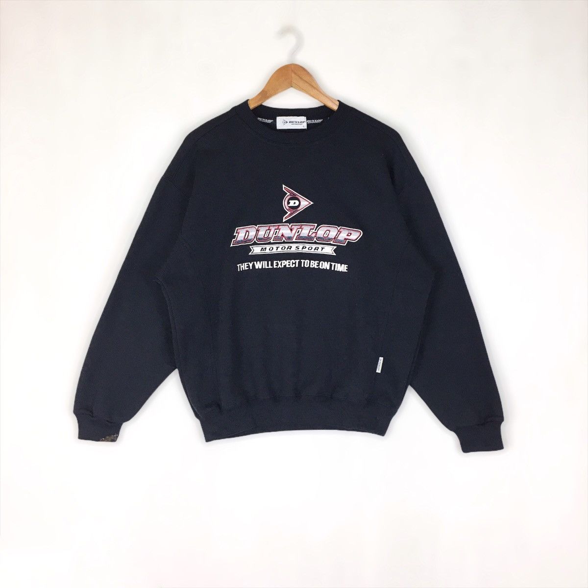Vintage 90s Dunlop Motosport Sweatshirt - Tops