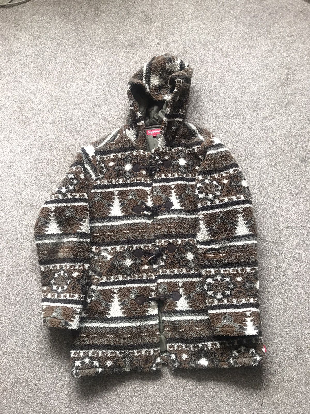 Supreme sherpa fleece sales