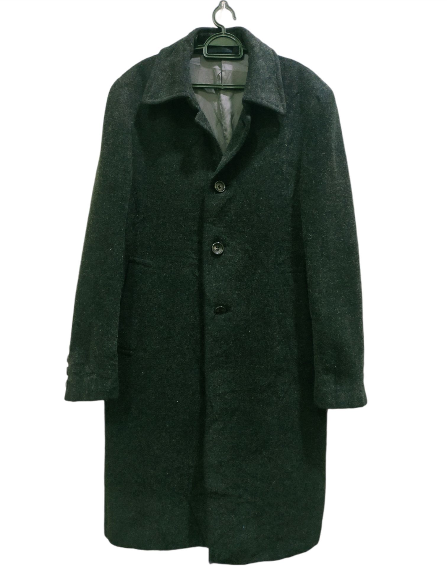 Japanese Brand Jun Men Heavy Long Coat Size US M / EU 48-50 / 2 - 1 Thumbnail