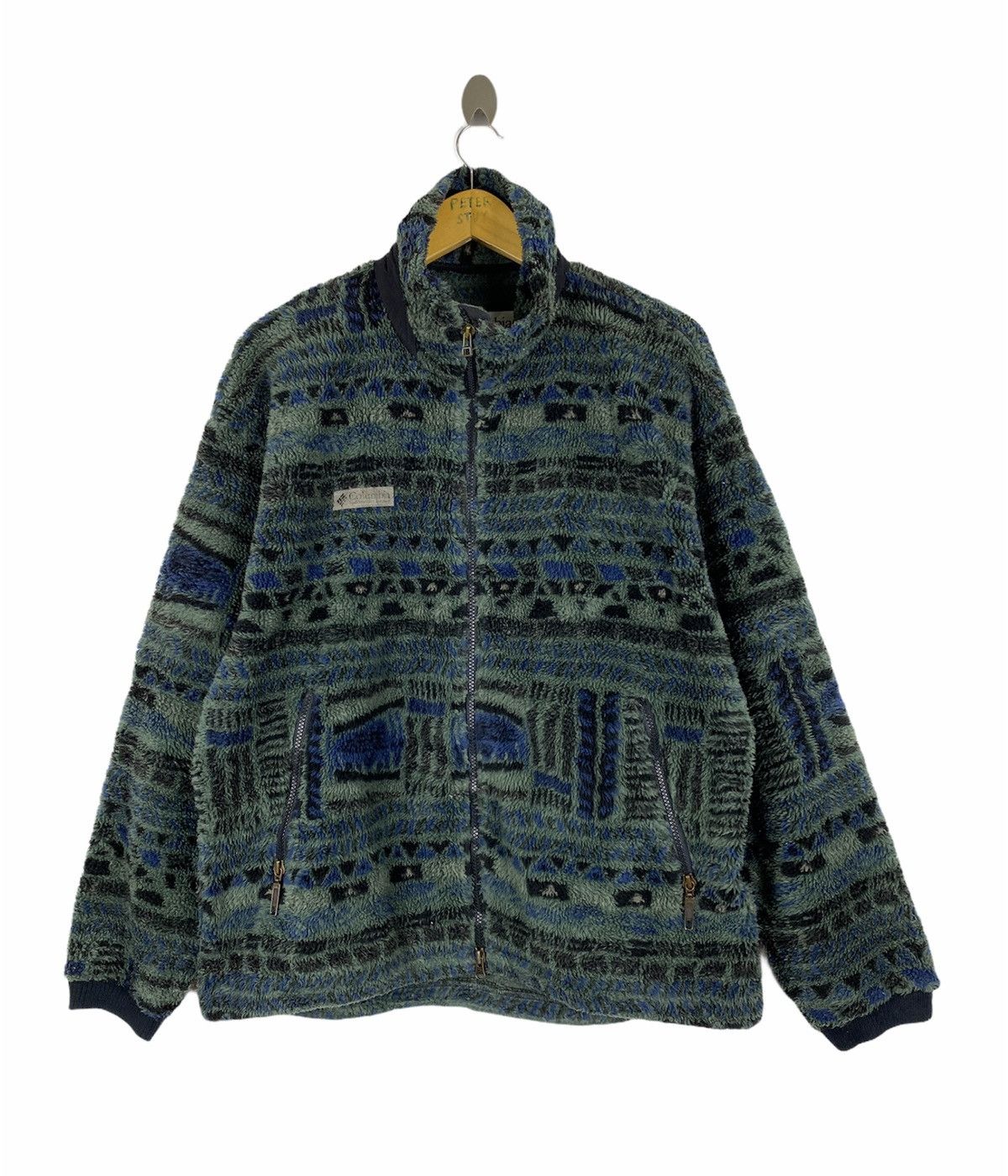 Columbia 🔥VINTAGE COLUMBIA FLEECE Size US M / EU 48-50 / 2 - 1 Thumbnail