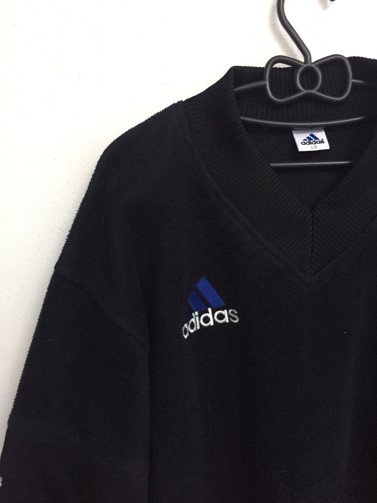 Adidas Adidas Sweatshirt/Sweater Fleece Size US L / EU 52-54 / 3 - 4 Thumbnail