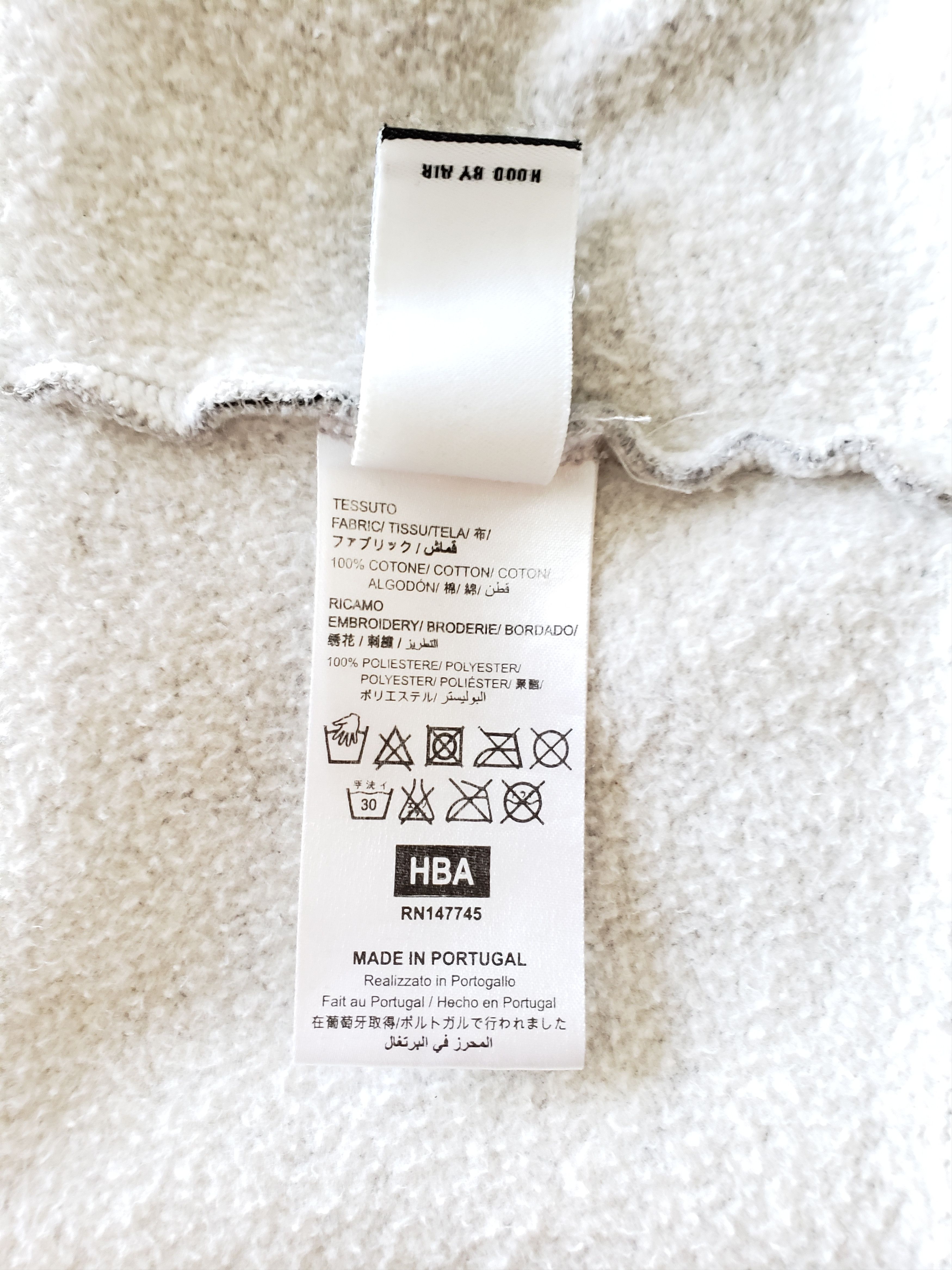 Hood By Air HBA Straight Hood By Air CREW Zip Up. Size US L / EU 52-54 / 3 - 11 Thumbnail