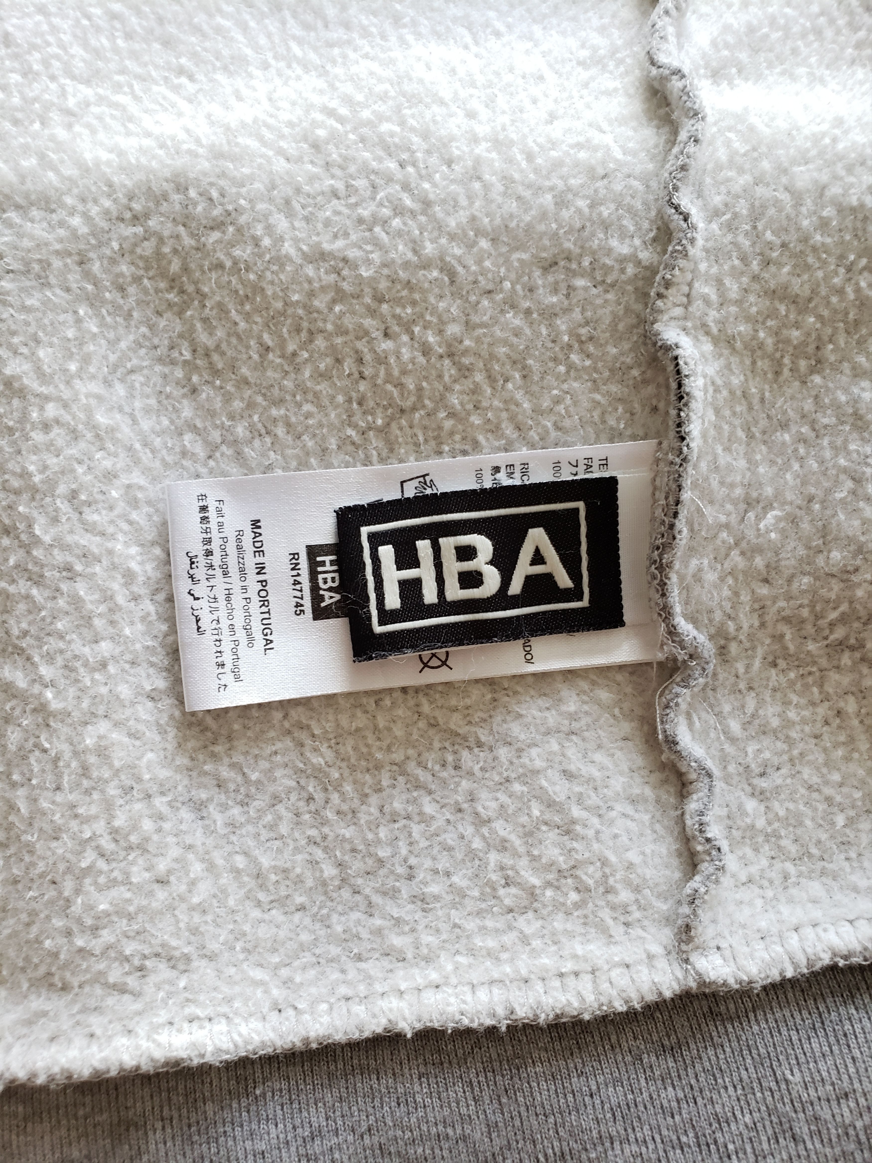 Hood By Air HBA Straight Hood By Air CREW Zip Up. Size US L / EU 52-54 / 3 - 10 Thumbnail