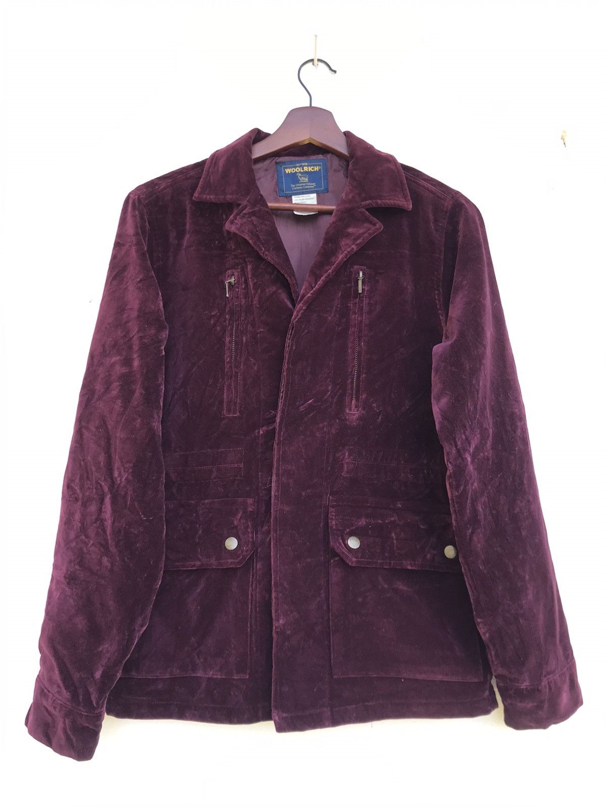 Velvet × Woolrich Woolen Mills Nice Design🔥Woolrich Velvet Jacket Size US S / EU 44-46 / 1 - 1 Thumbnail