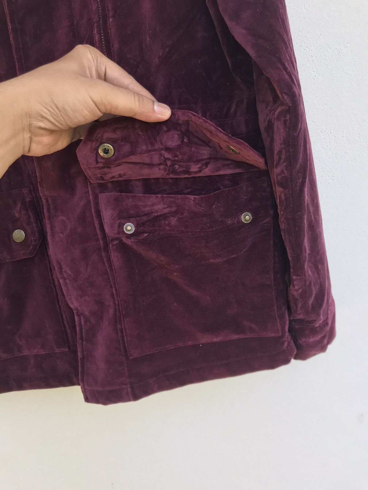 Velvet × Woolrich Woolen Mills Nice Design🔥Woolrich Velvet Jacket Size US S / EU 44-46 / 1 - 6 Thumbnail