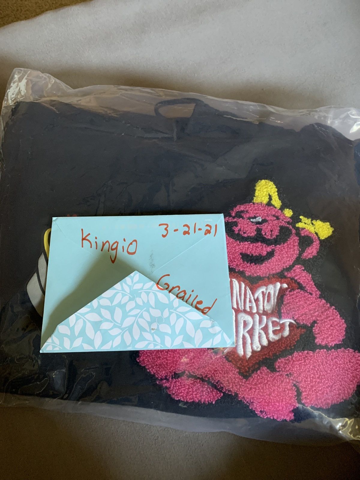 Market BE MINE HOODIE Size US L / EU 52-54 / 3 - 9 Thumbnail