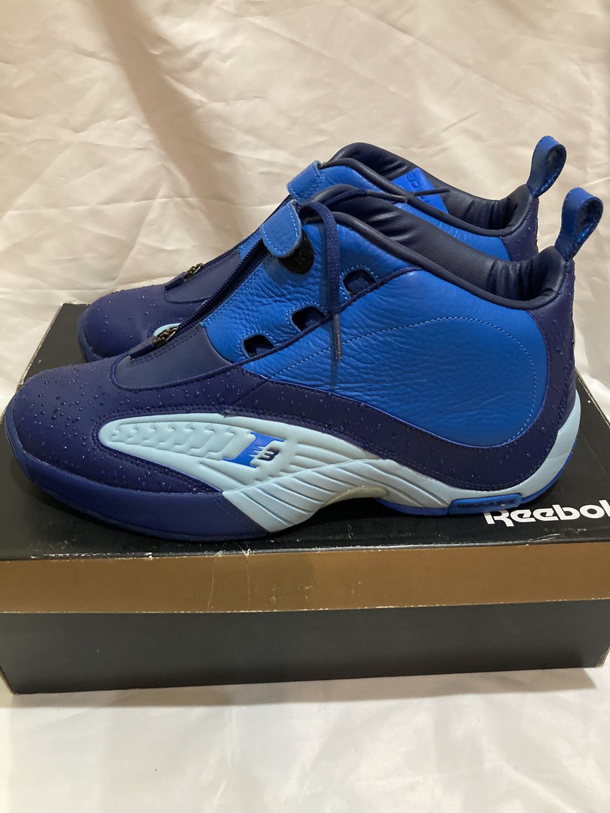 Reebok Reebok Answer IV Blue Iverson Rain Drop V48518 Men s Size 12 Grailed