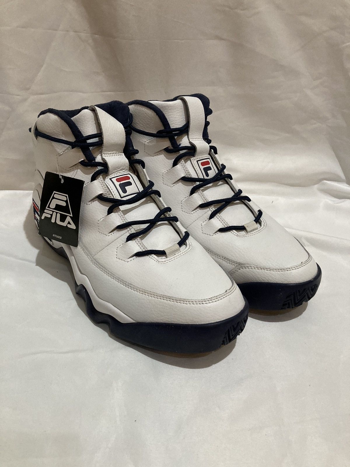 Fila Men s FILA 95 PRIMO White Navy Size 12 Grailed