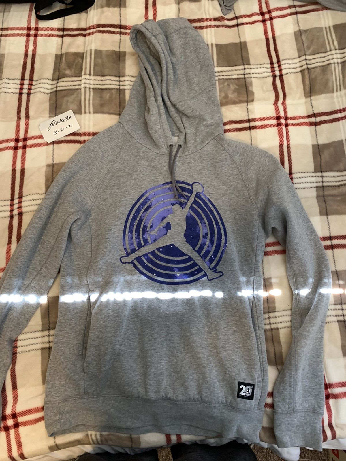 Jordan Brand Jordan 11 Space Jam jumpman hoodie Grailed