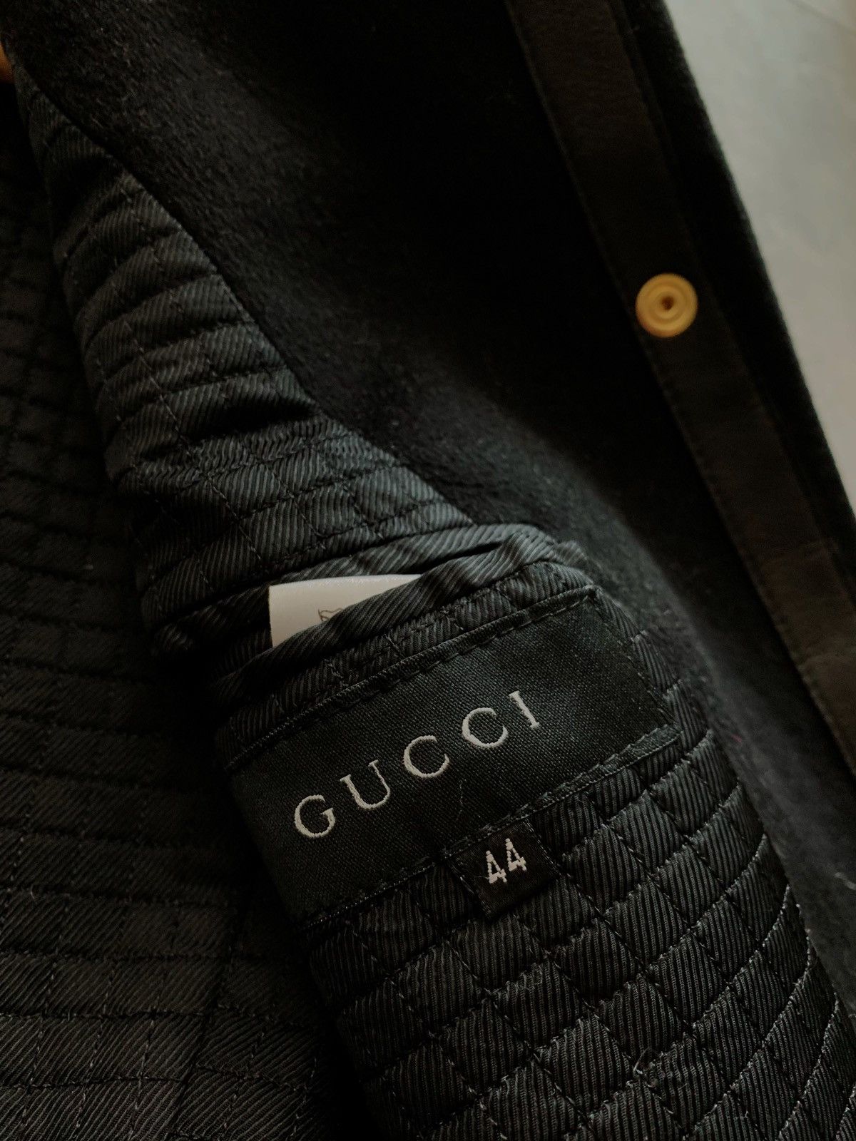 Gucci Gucci wool cashmere black coat Size M / US 6-8 / IT 42-44 - 9 Thumbnail