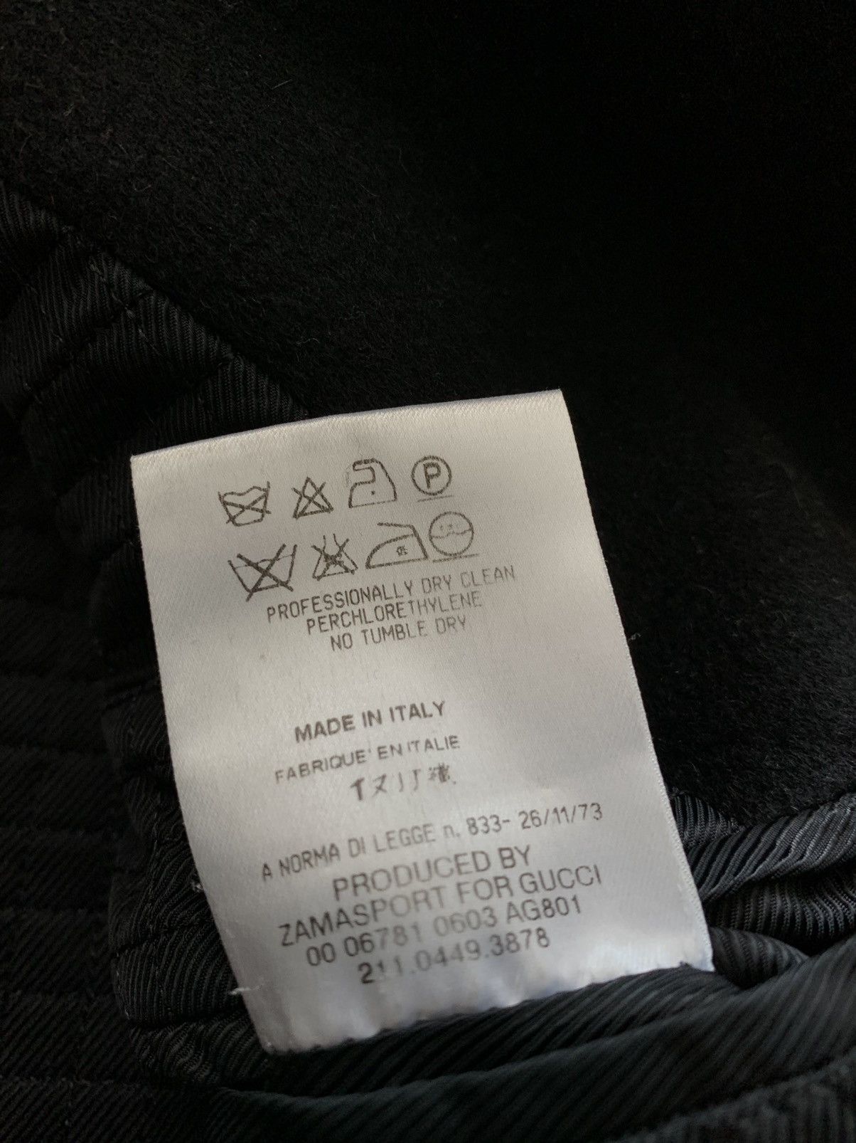 Gucci Gucci wool cashmere black coat Size M / US 6-8 / IT 42-44 - 11 Thumbnail
