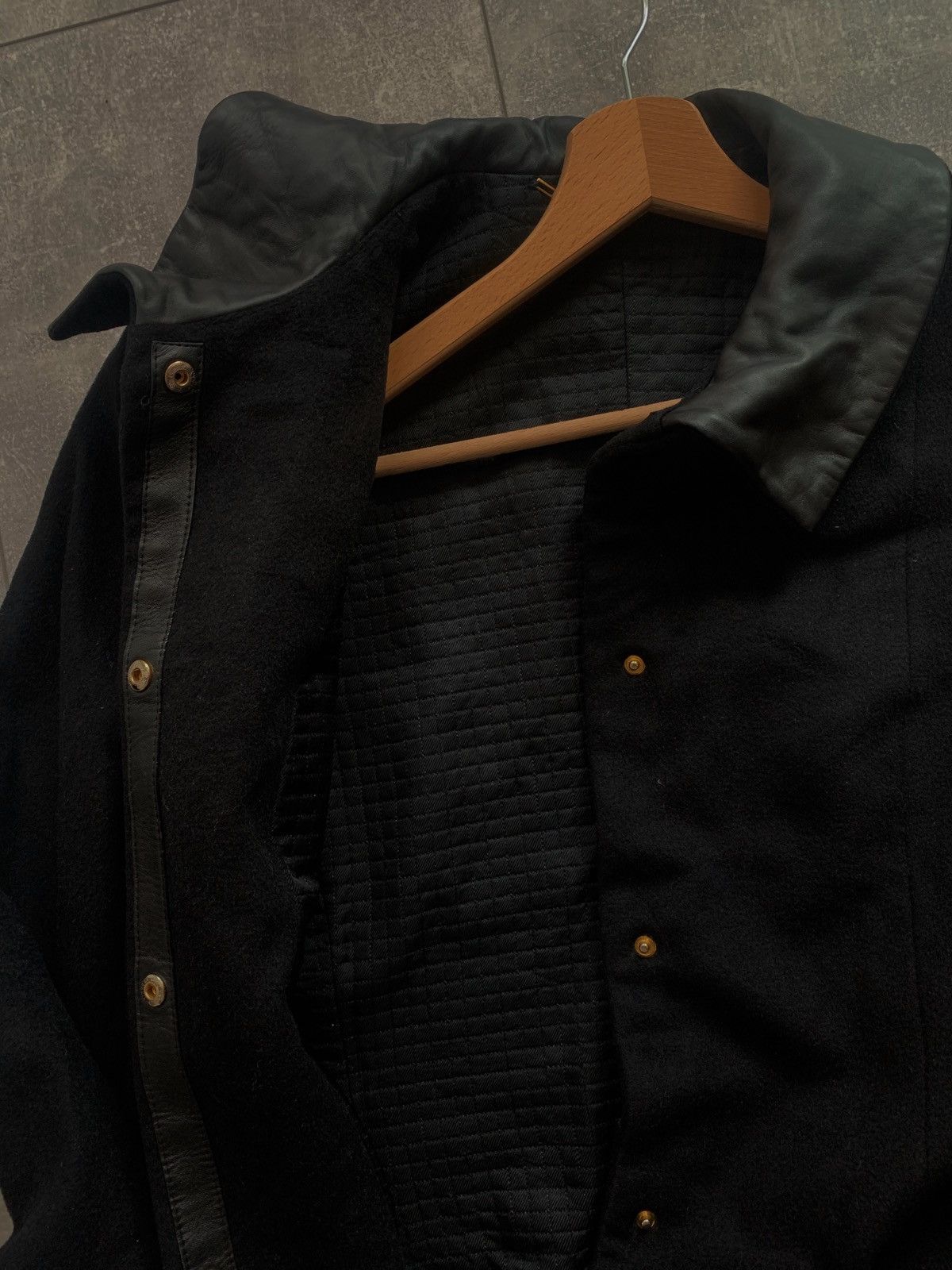 Gucci Gucci wool cashmere black coat Size M / US 6-8 / IT 42-44 - 7 Thumbnail