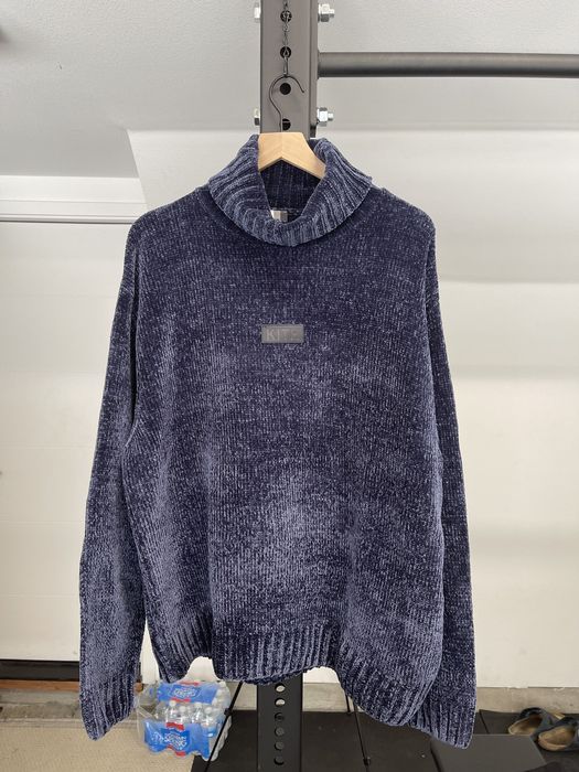 Kith xxl kith kimmel chenille turtleneck sweater | Grailed