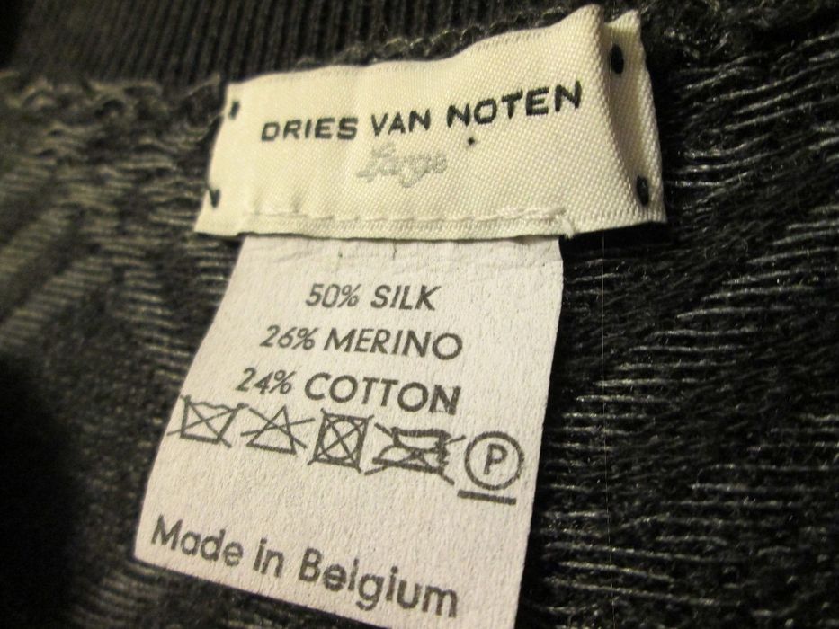 Dries Van Noten Silk/merino sweater Size US L / EU 52-54 / 3 - 2 Preview