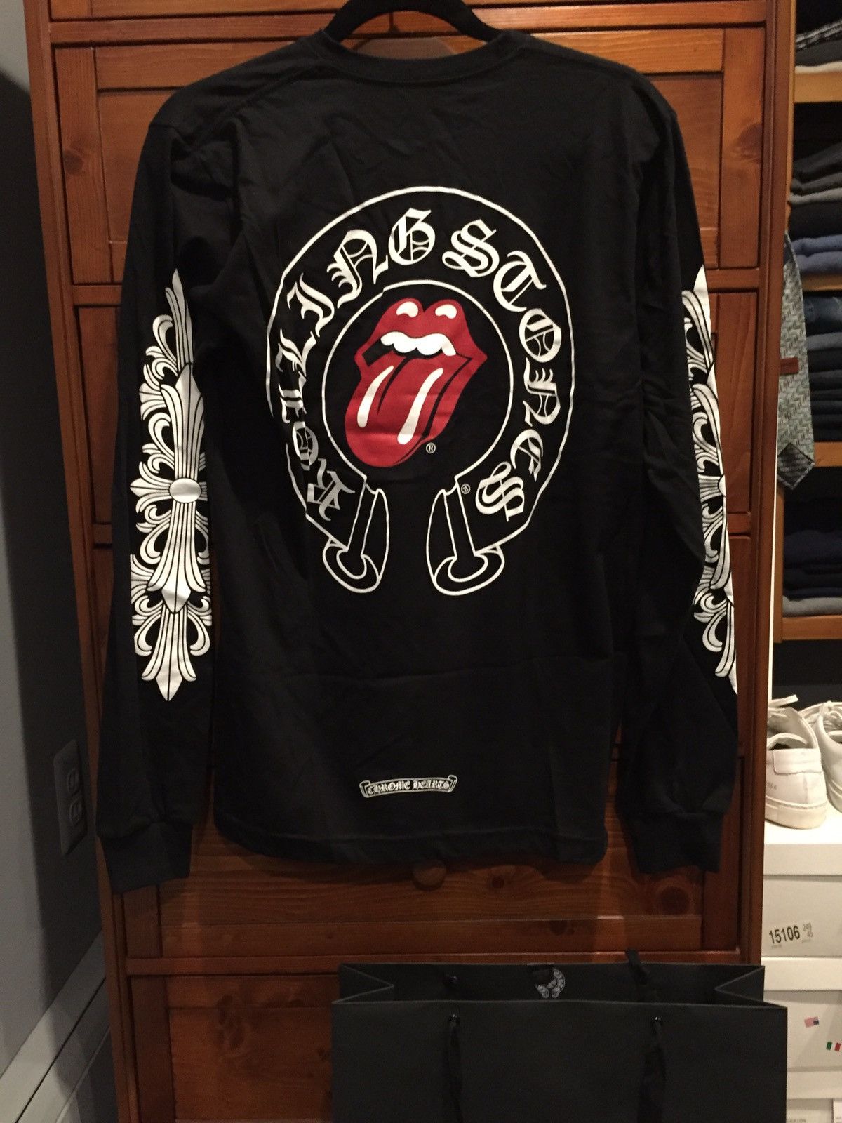 Chrome Hearts Long Sleeve Rolling Stone Chrome Hearts Tee | Grailed