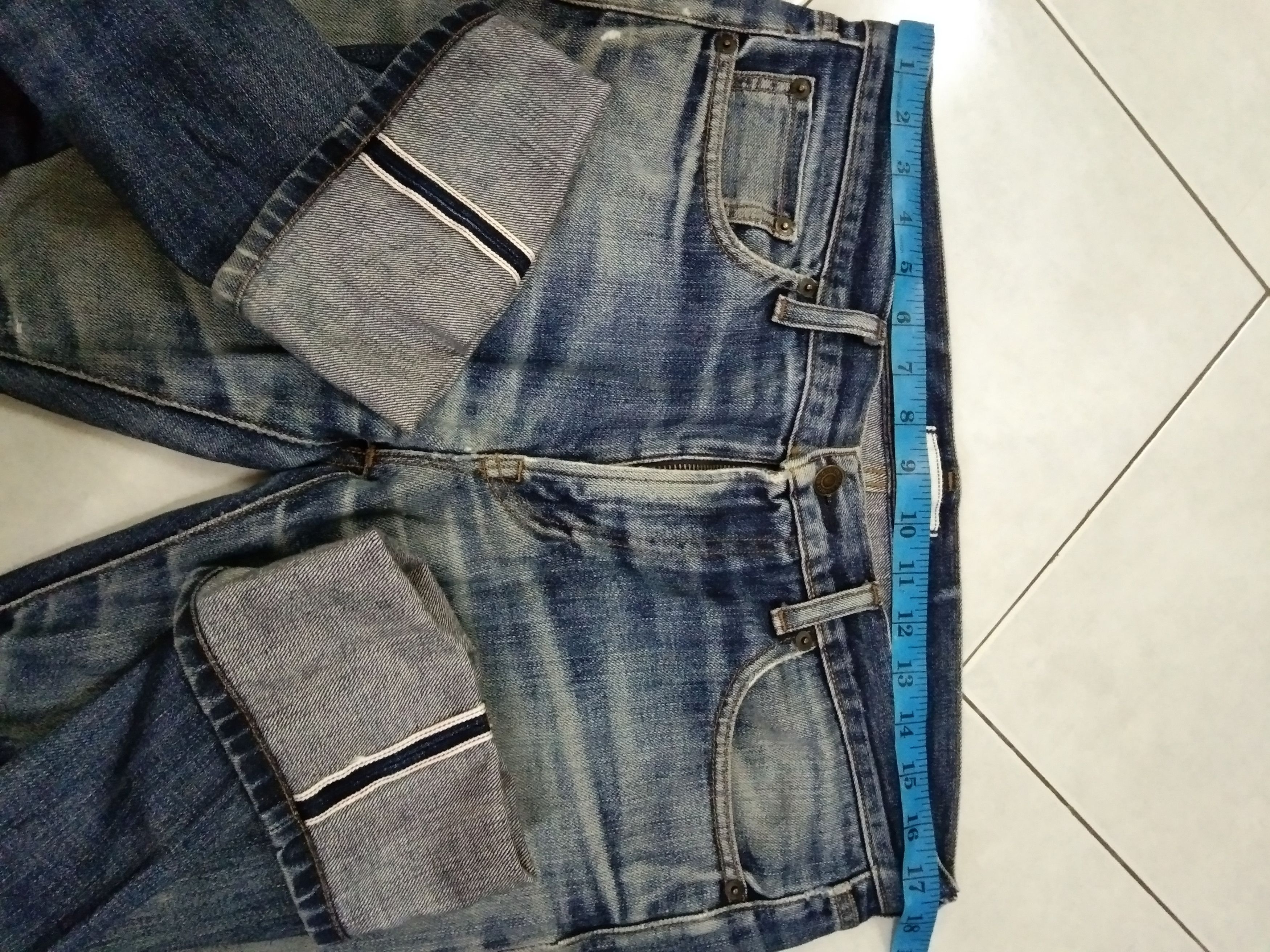 Japanese Brand × Uniqlo UNIQLO SELVEDGE DENIM Size US 33 - 9 Thumbnail