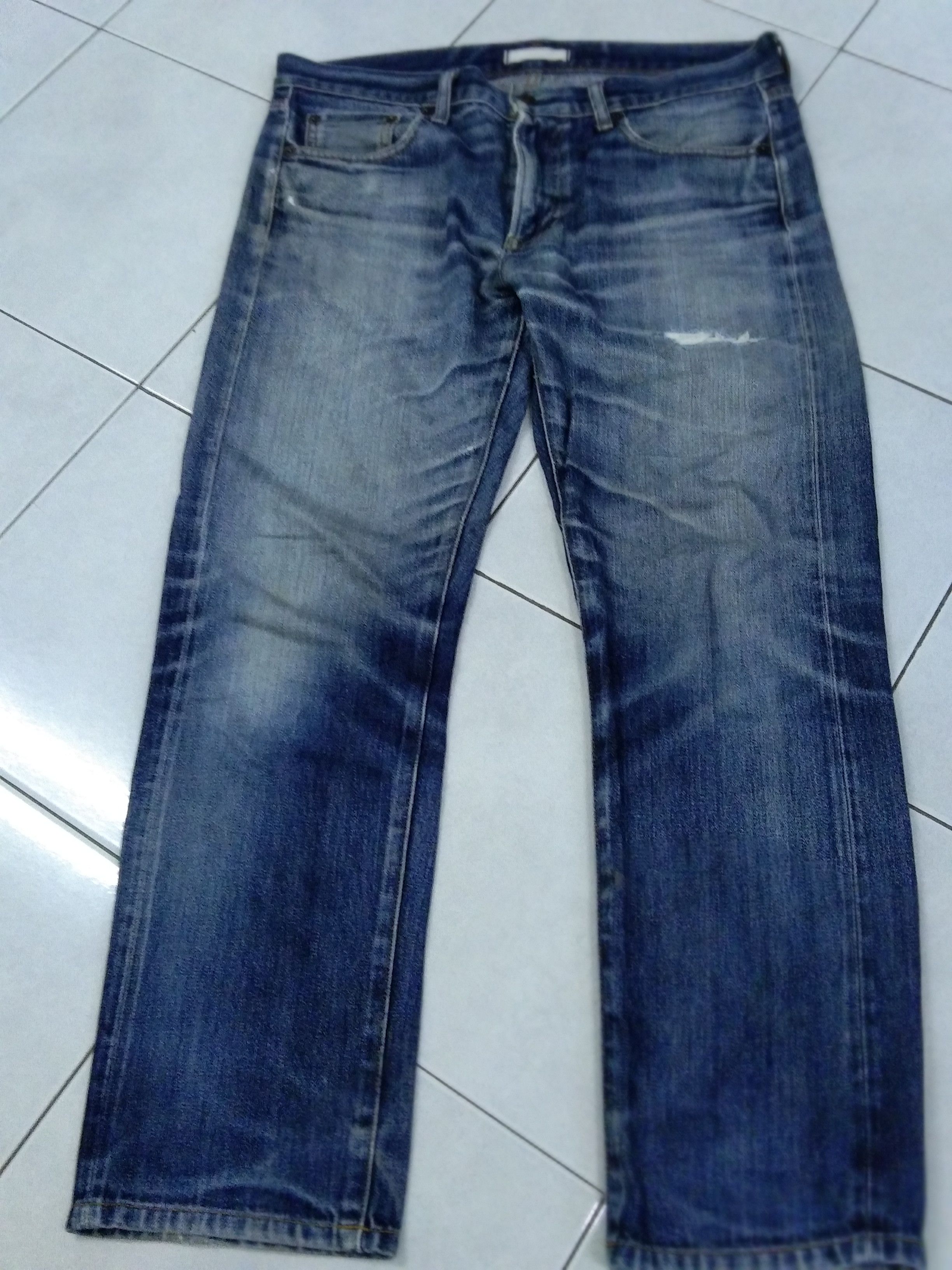 Japanese Brand × Uniqlo UNIQLO SELVEDGE DENIM Size US 33 - 1 Thumbnail