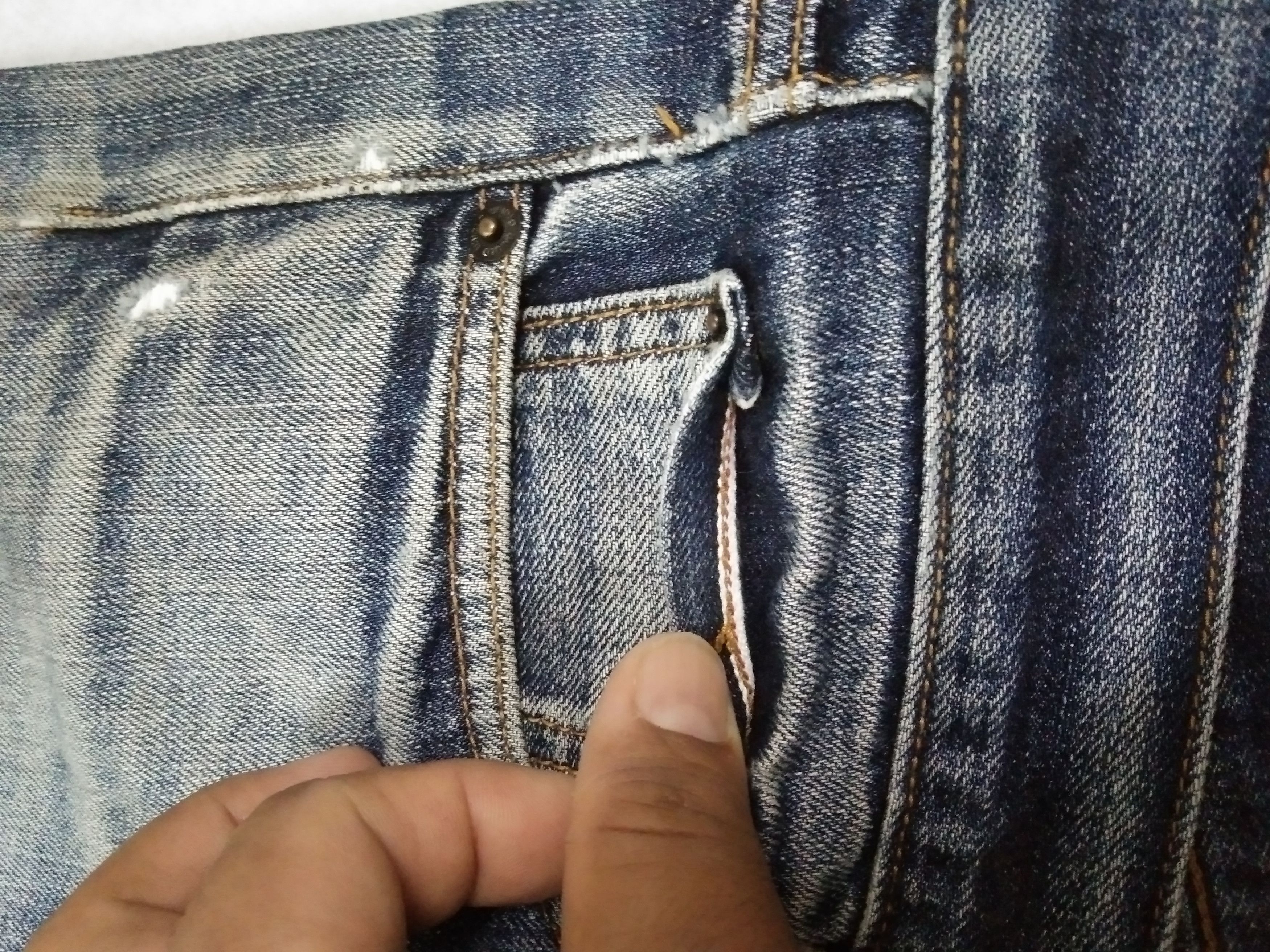 Japanese Brand × Uniqlo UNIQLO SELVEDGE DENIM Size US 33 - 14 Thumbnail