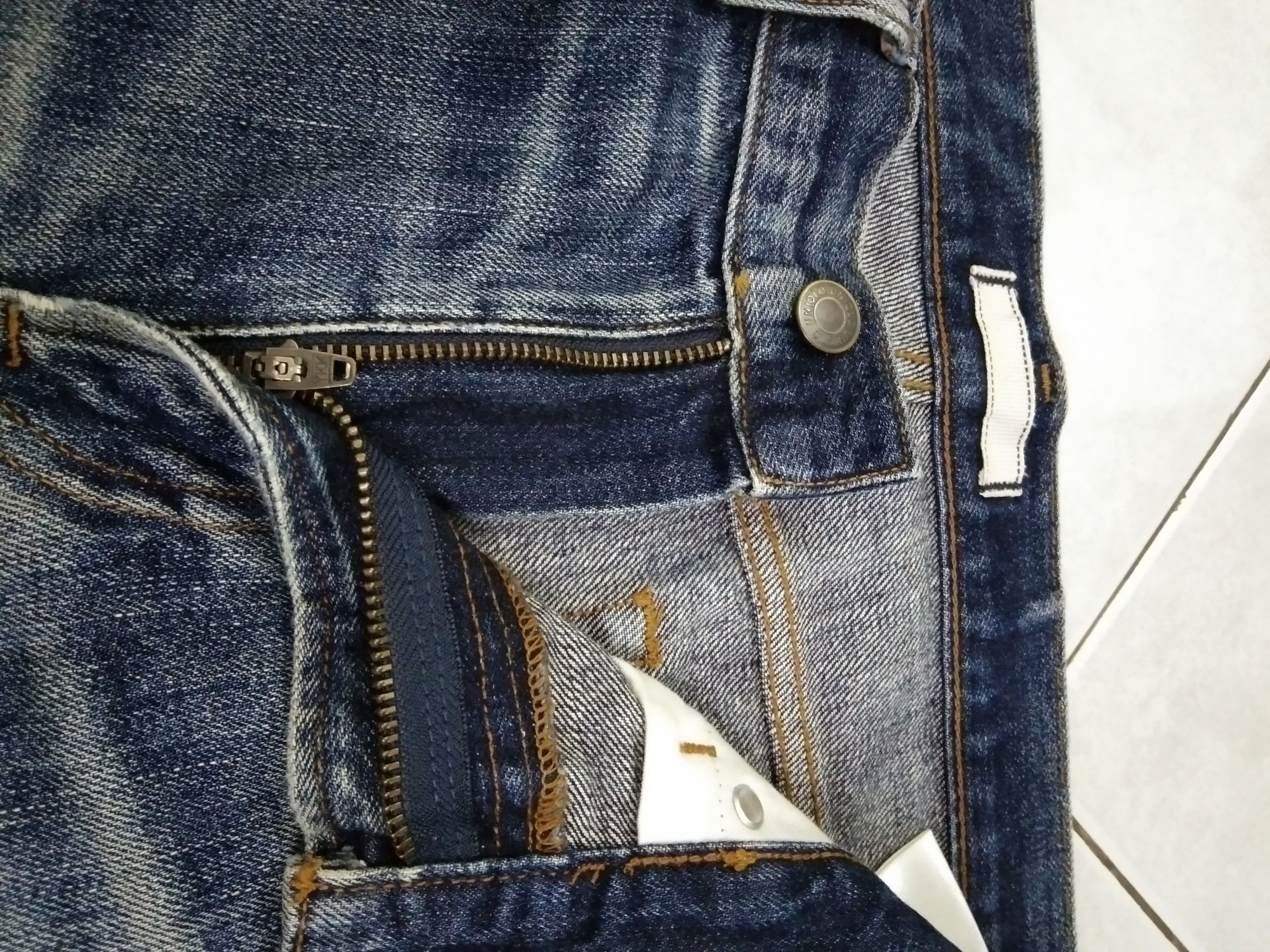 Japanese Brand × Uniqlo UNIQLO SELVEDGE DENIM Size US 33 - 12 Thumbnail