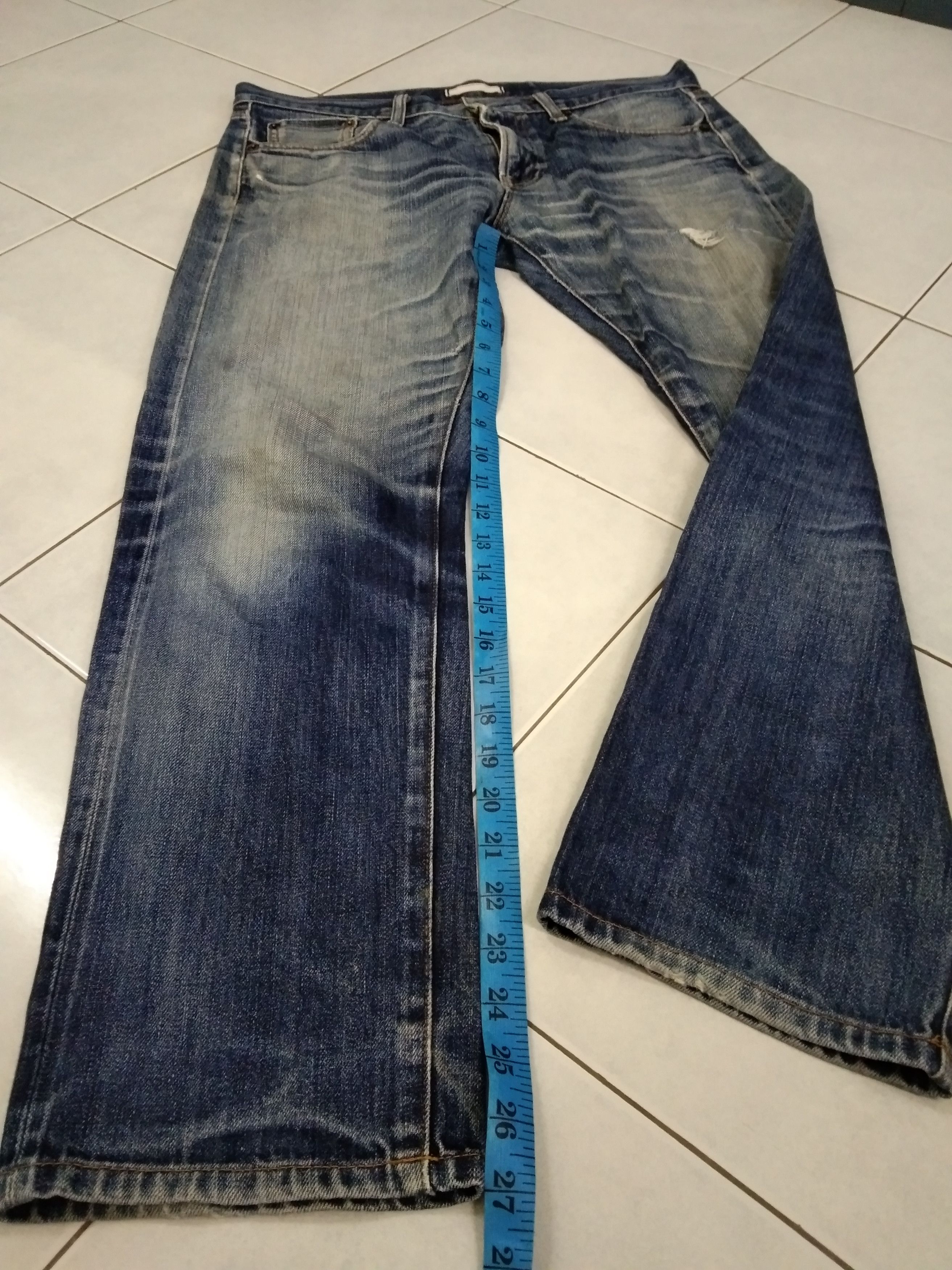 Japanese Brand × Uniqlo UNIQLO SELVEDGE DENIM Size US 33 - 4 Thumbnail