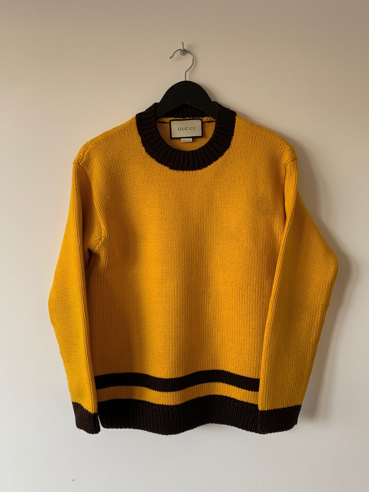 Yellow Handknit sweater