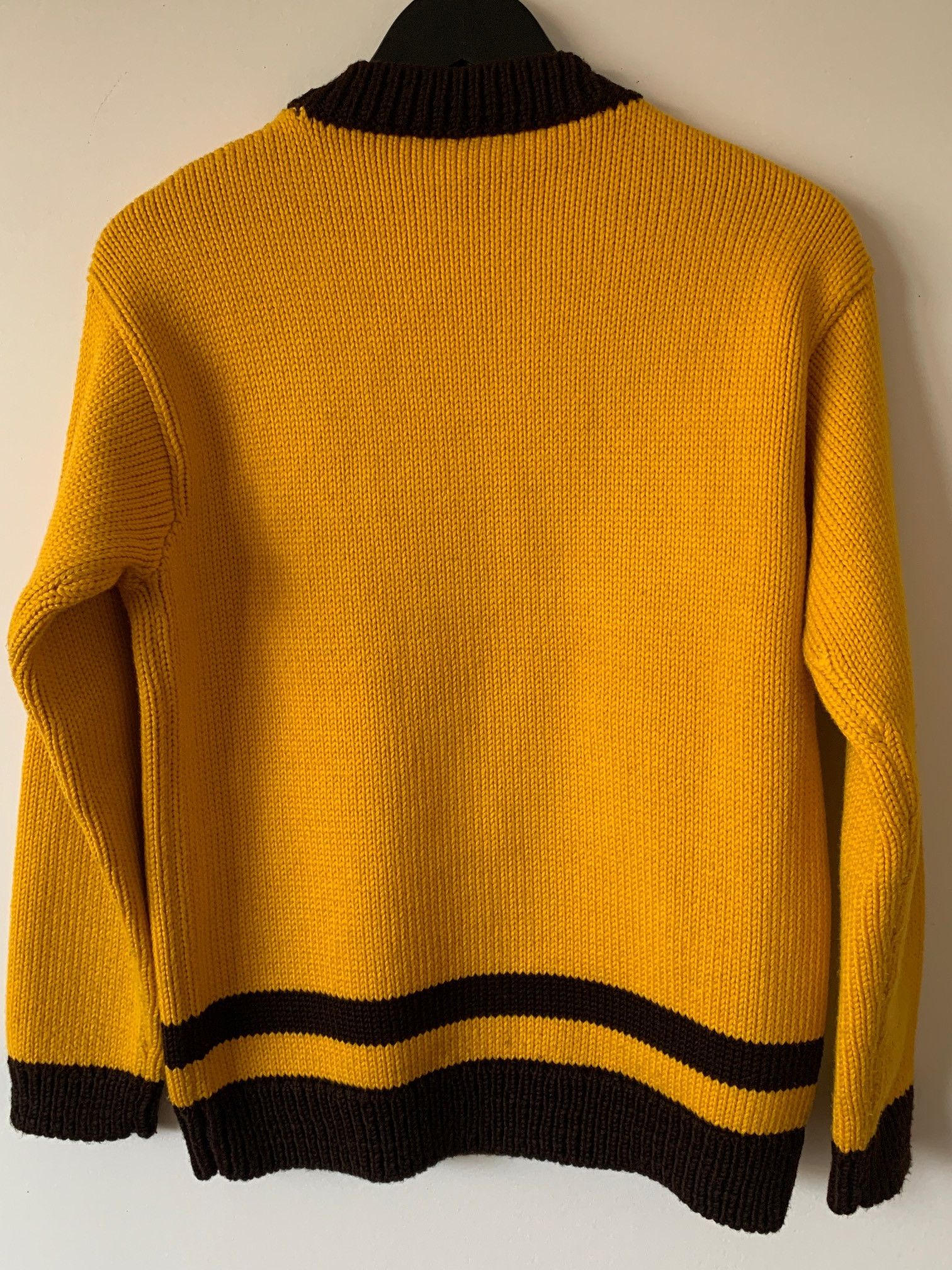 Gucci Yellow Handknit sweater Size US S / EU 44-46 / 1 - 4 Thumbnail