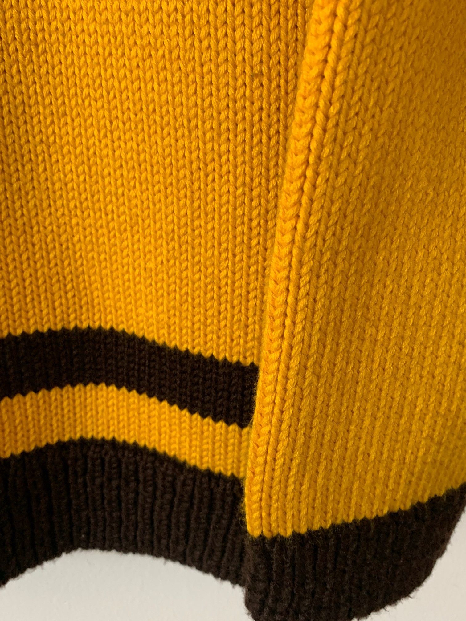 Gucci Yellow Handknit sweater Size US S / EU 44-46 / 1 - 3 Thumbnail