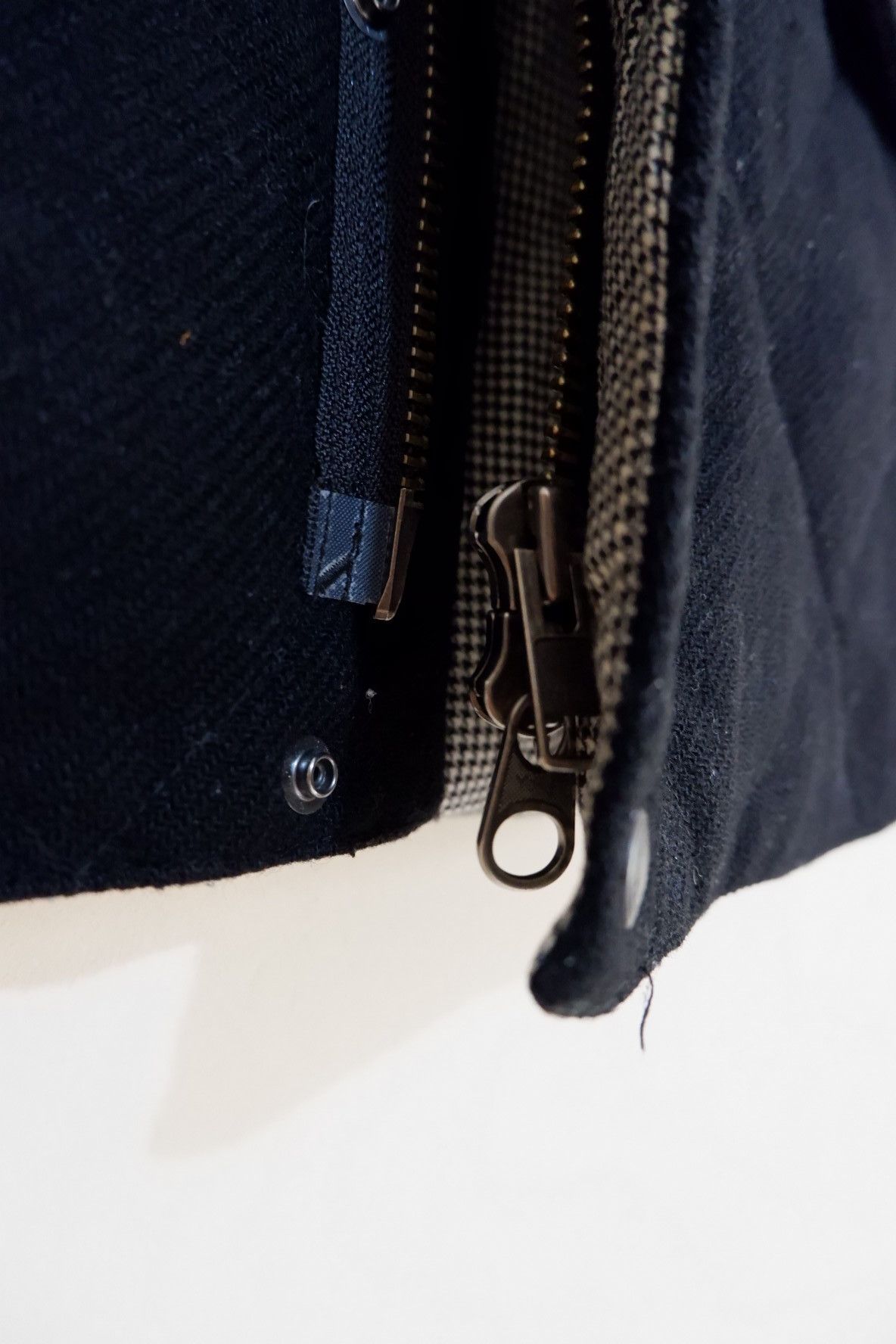 Japanese Brand × monkey time Vtg Monkey Time Biker Wool Padded Vest Size US M / EU 48-50 / 2 - 6 Thumbnail