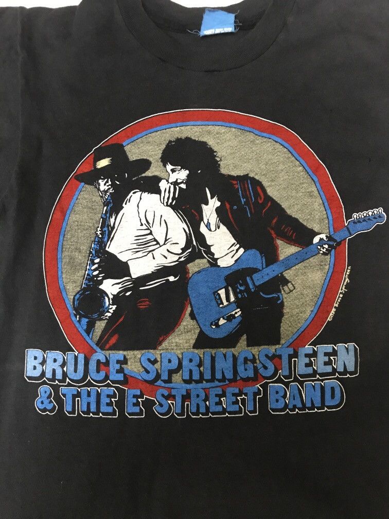 Rare Vintage outlets 1980s Bruce Springsteen and the E Street Band Tour Shirt