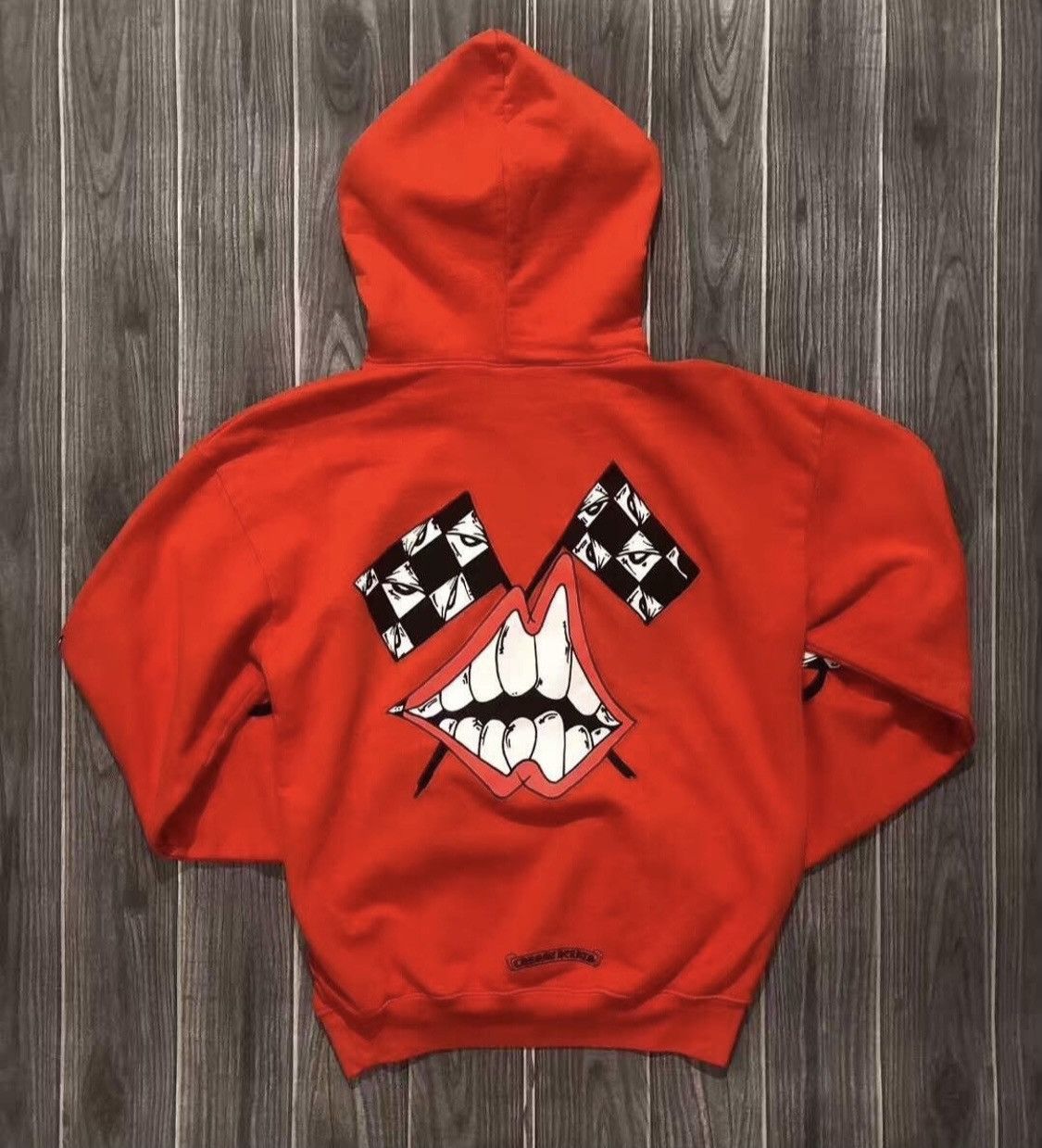 Chrome Hearts Matty boy red ketchup chomper hoodie | Grailed