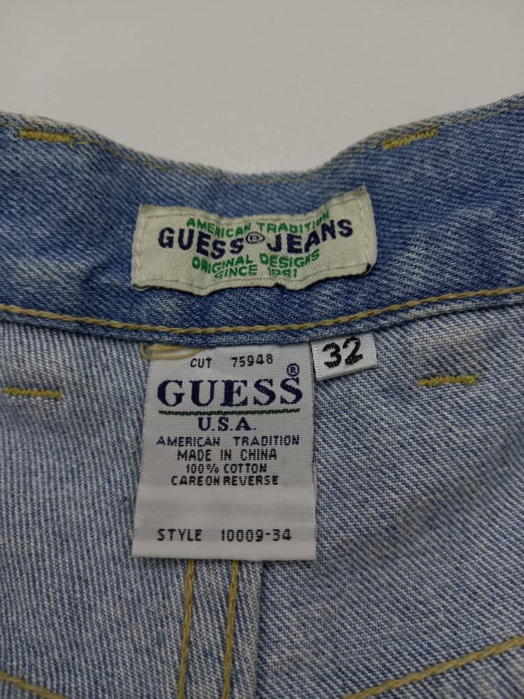 Guess Vintage Guess Classic Jeans Size US 29 - 10 Thumbnail