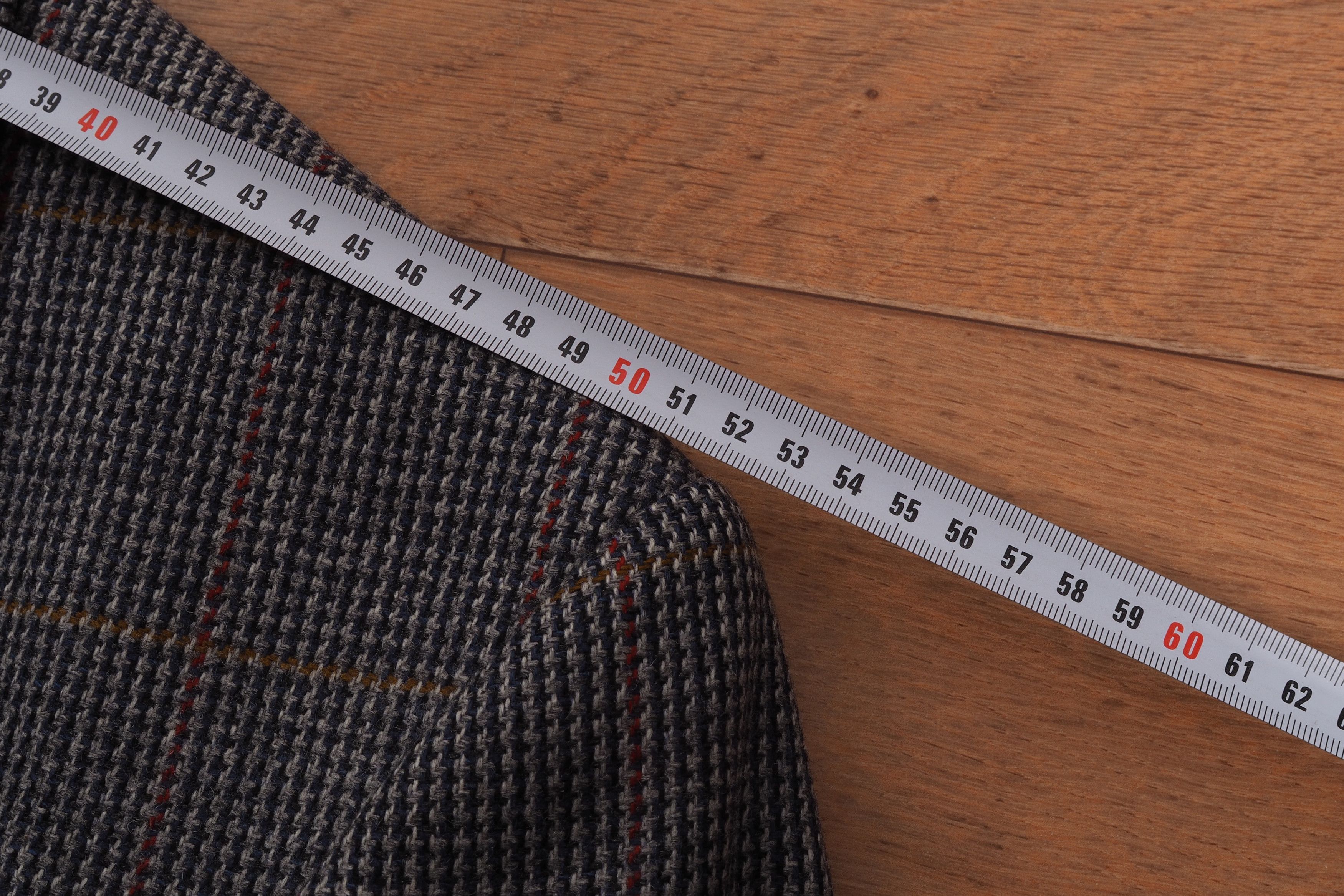 Burberry × Burberry Prorsum × Vintage Burberry Vintage Gray Plaids Blazer Sport Coat Jacket 58 48 Size 48R - 10 Thumbnail
