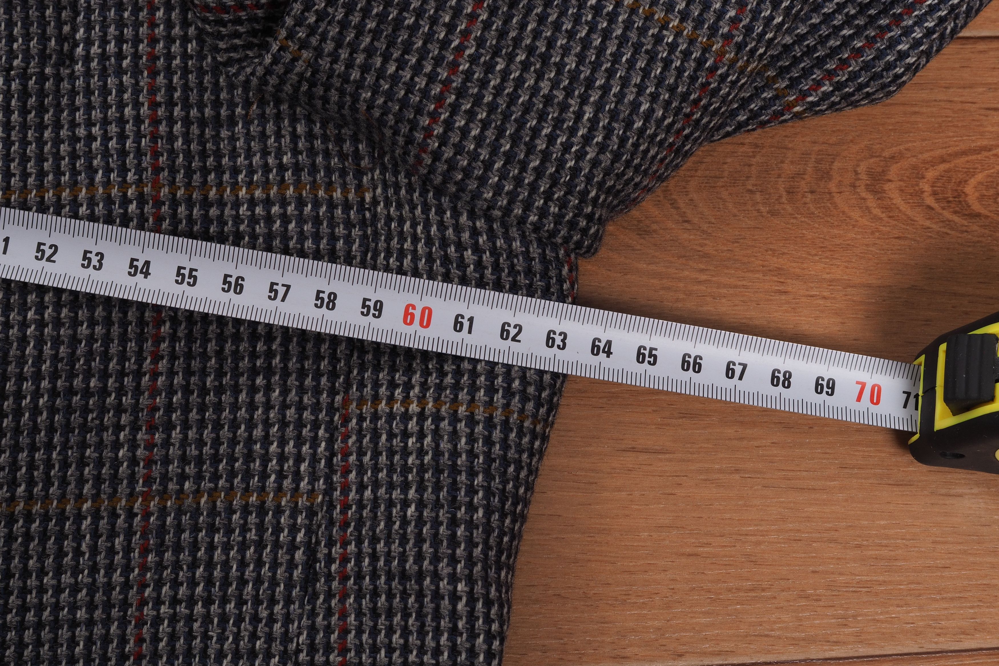 Burberry × Burberry Prorsum × Vintage Burberry Vintage Gray Plaids Blazer Sport Coat Jacket 58 48 Size 48R - 9 Thumbnail