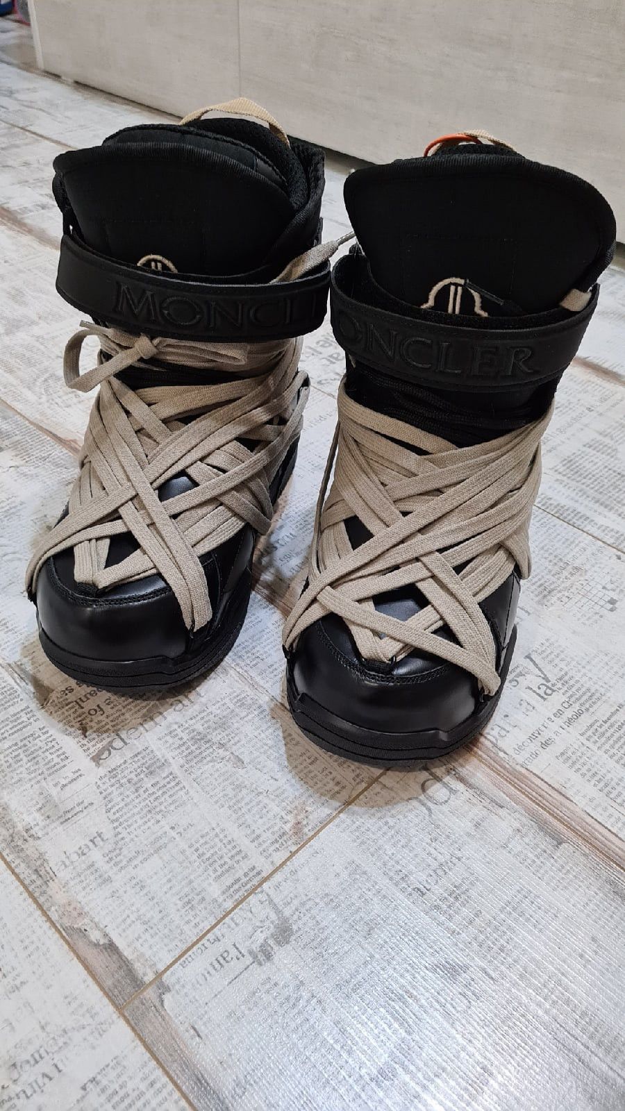 Rick owens Moncler Amber Snow Boots | eBay
