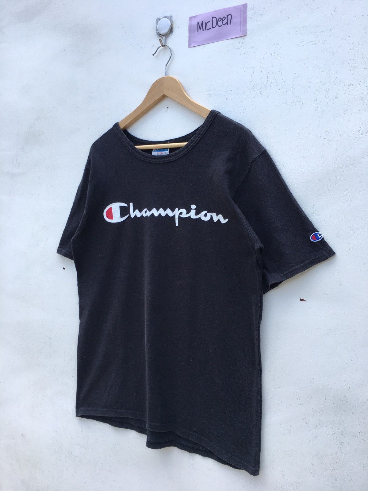 Champion Vintage Champion Big Logo Spellout Tshirt Size US M / EU 48-50 / 2 - 4 Thumbnail