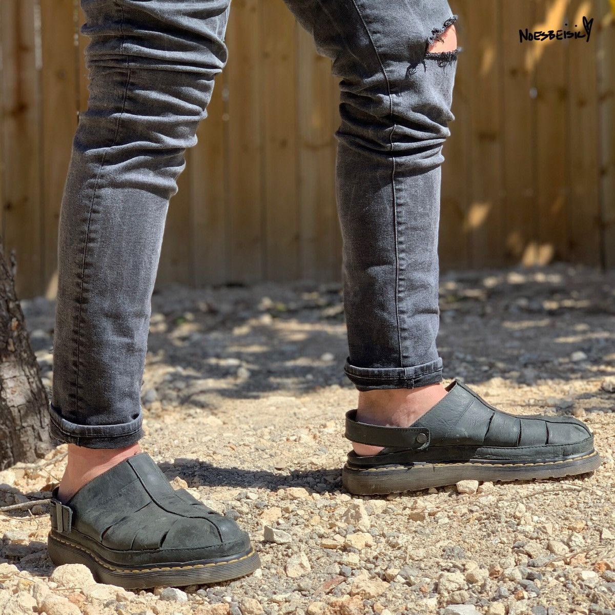 Dr. Martens Men’s Closed Toe Leather Sandals