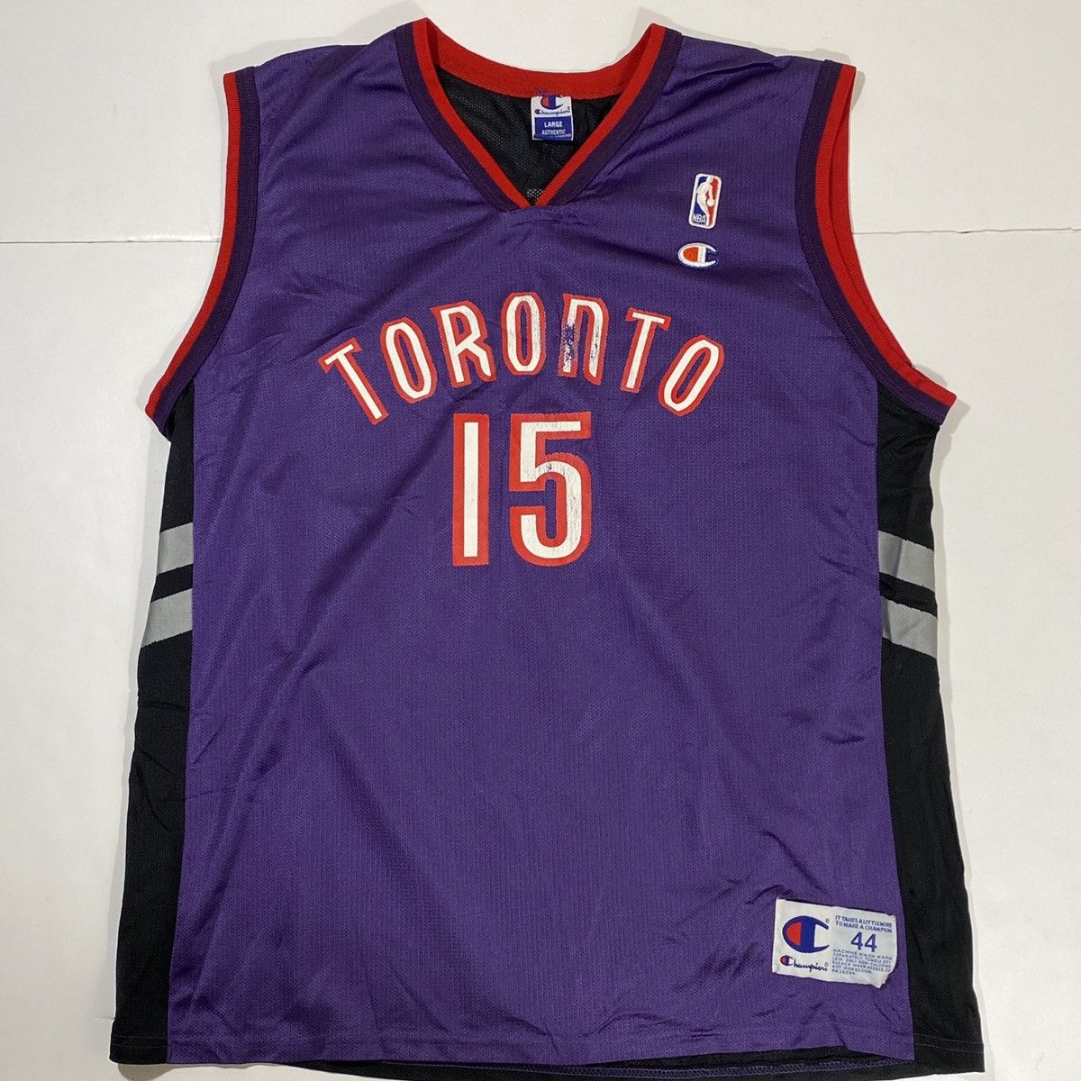 NBA × Vintage Vintage NBA Vince Carter Toronto Raptors Jersey Size US L / EU 52-54 / 3 - 1 Thumbnail