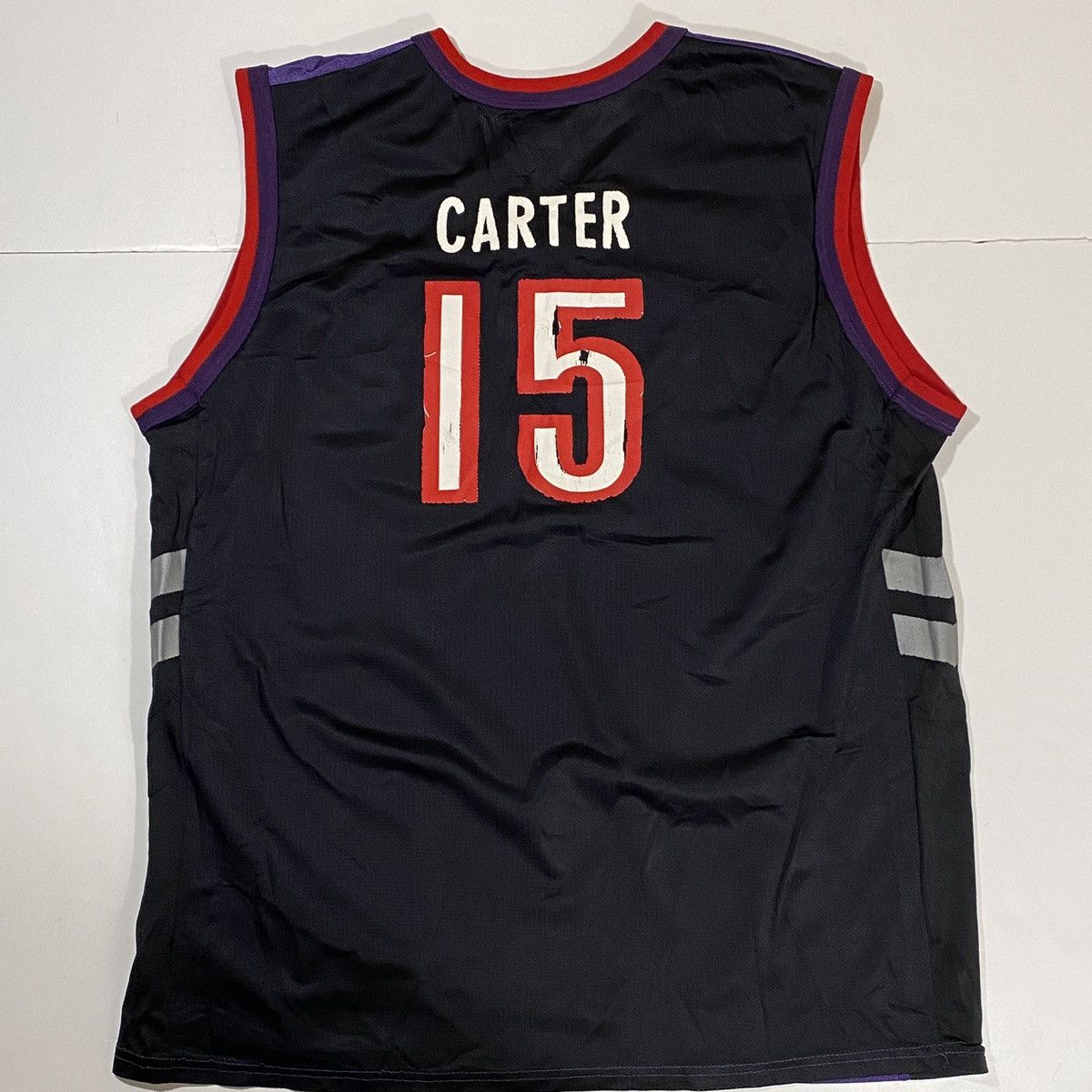 NBA × Vintage Vintage NBA Vince Carter Toronto Raptors Jersey Size US L / EU 52-54 / 3 - 2 Thumbnail